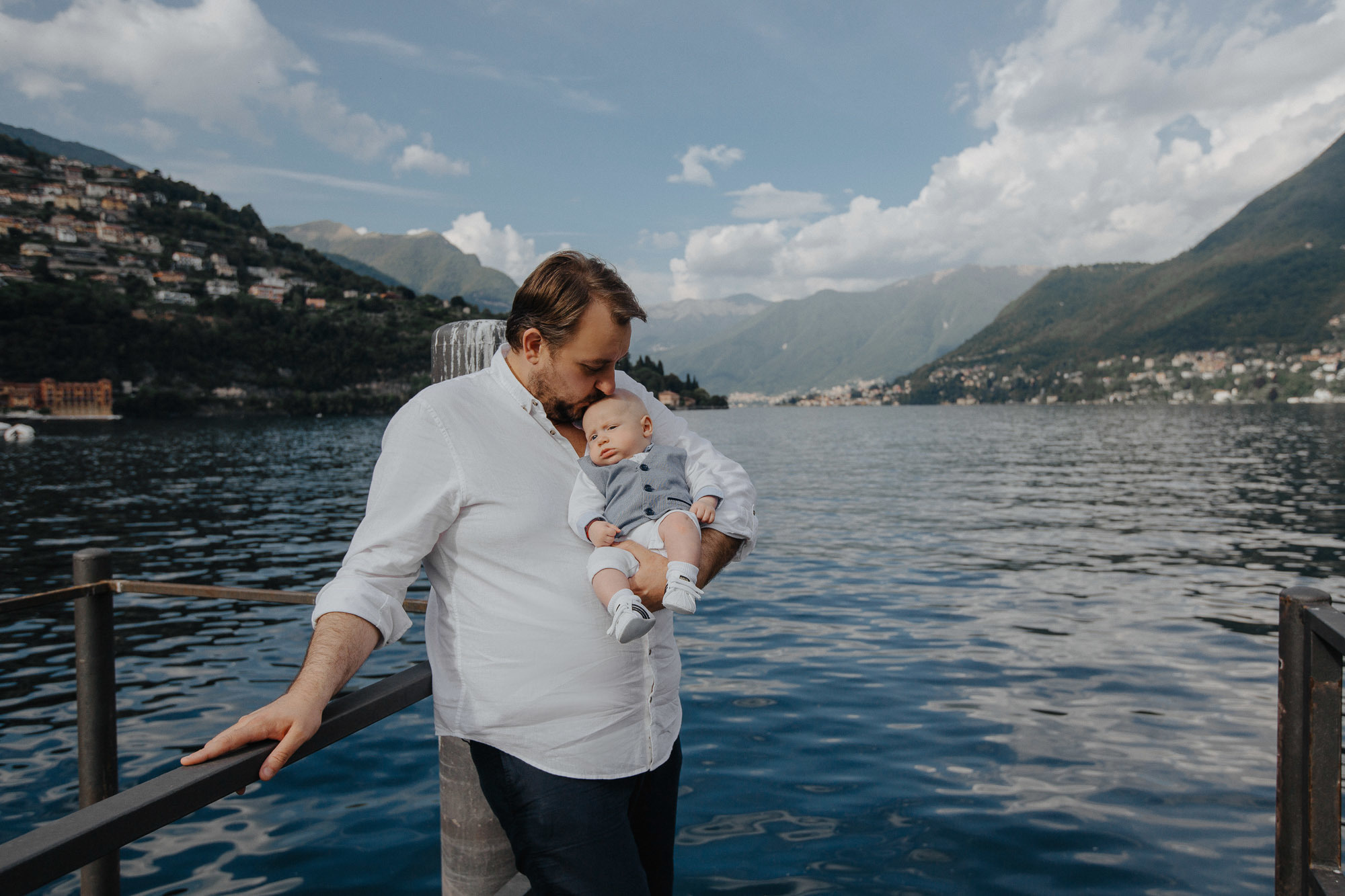 Roberto + Svetlana + Max / FAMILY / Como. Photographer and videographer for wedding in Italy: Rome, Milan, Venic
