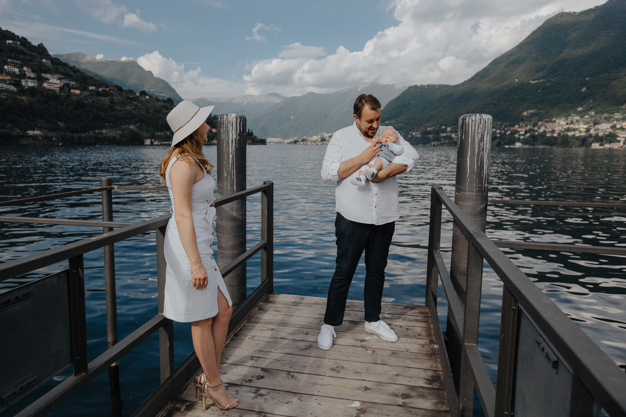 Roberto + Svetlana + Max / FAMILY / Como. Photographer and videographer for wedding in Italy: Rome, Milan, Venic