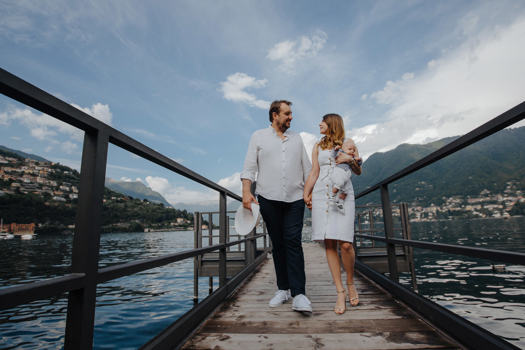 Roberto + Svetlana + Max / FAMILY / Como. Photographer and videographer for wedding in Italy: Rome, Milan, Venic