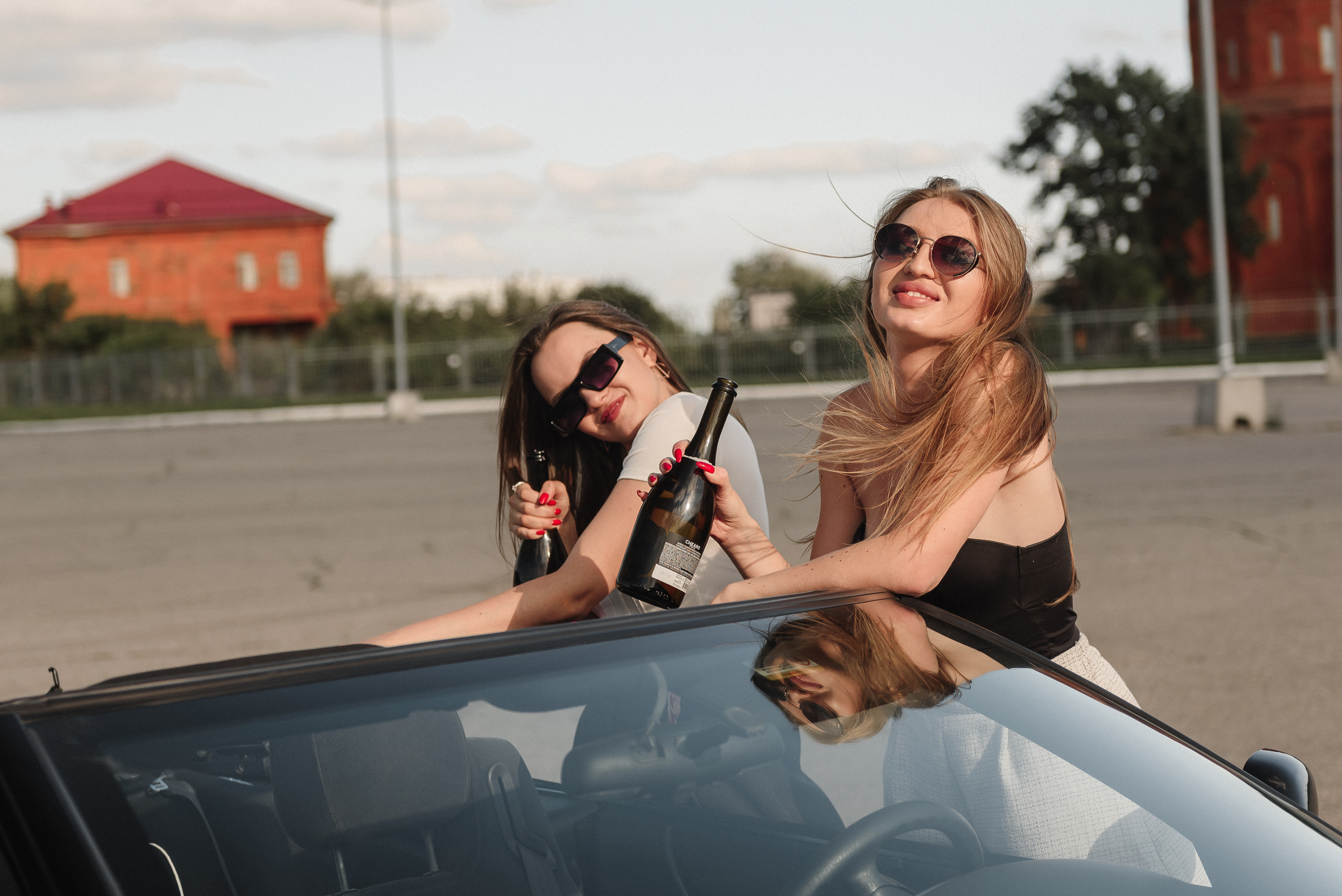 Алёна и Аня | Кабриолет. Семейный фотограф Саратов Маргарита Куликова