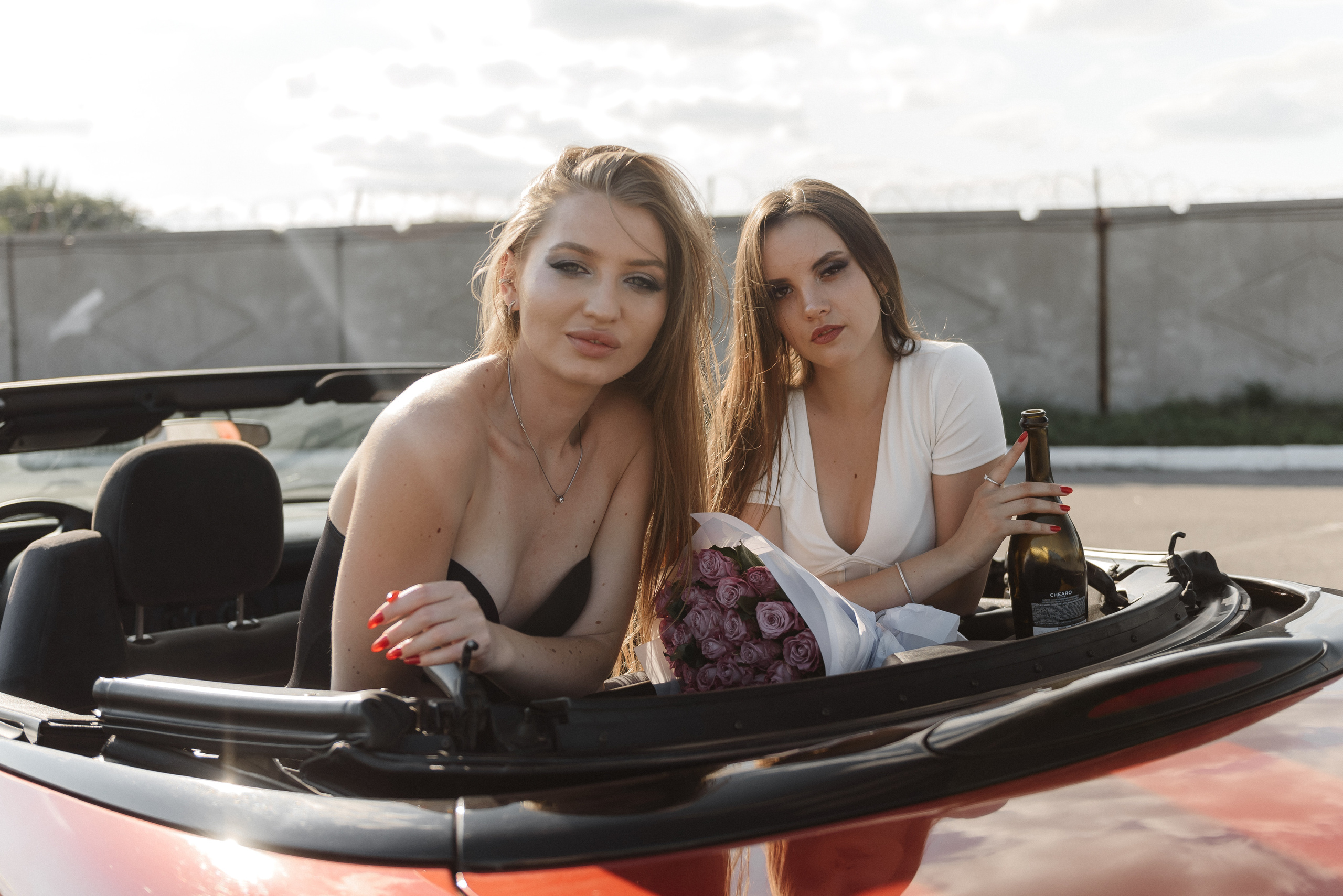 Алёна и Аня | Кабриолет. Семейный фотограф Саратов Маргарита Куликова