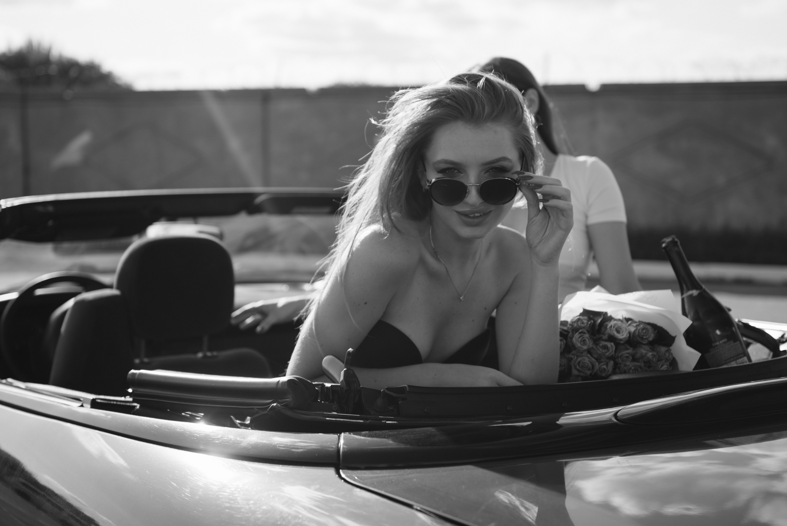 Алёна и Аня | Кабриолет. Семейный фотограф Саратов Маргарита Куликова