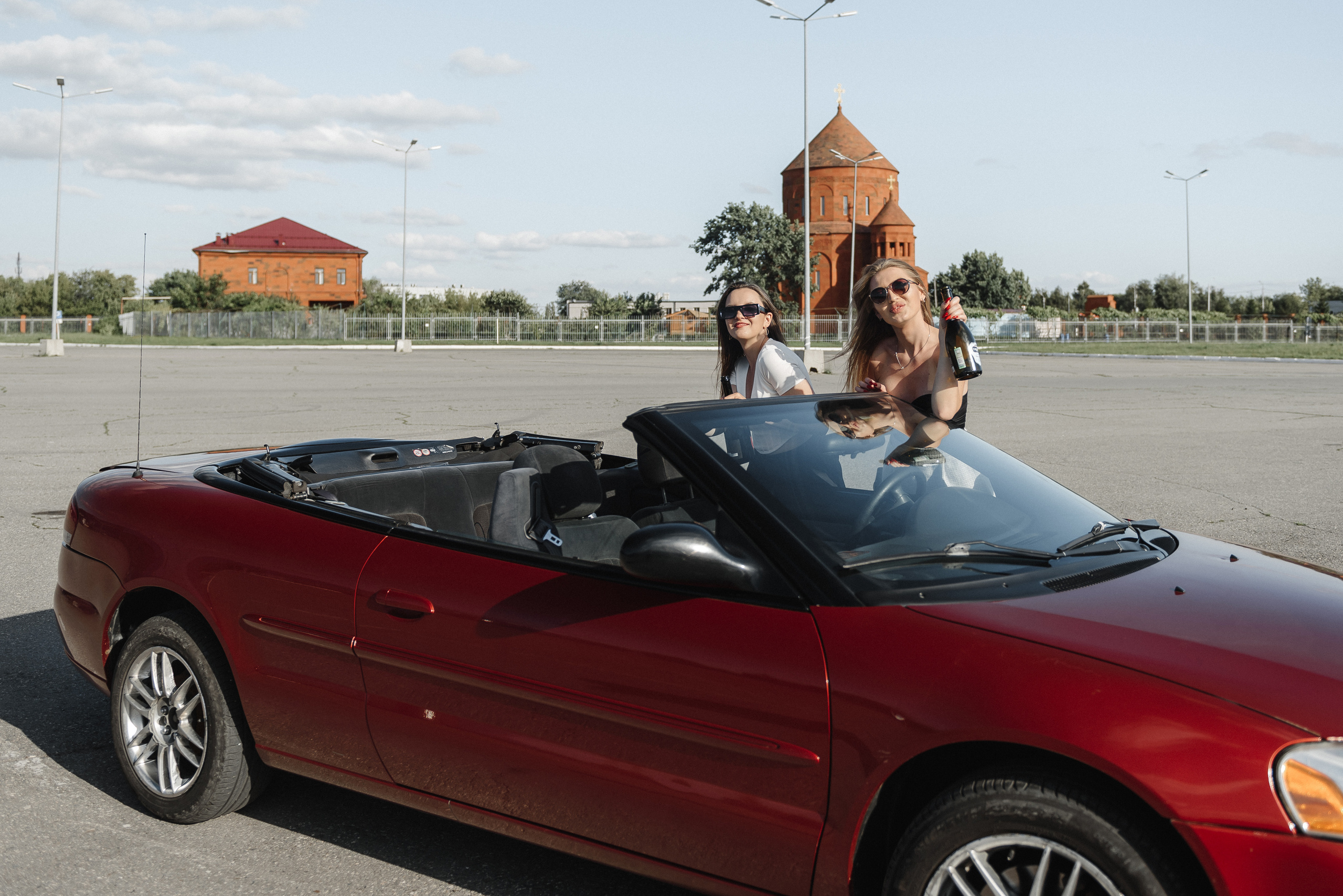 Алёна и Аня | Кабриолет. Семейный фотограф Саратов Маргарита Куликова