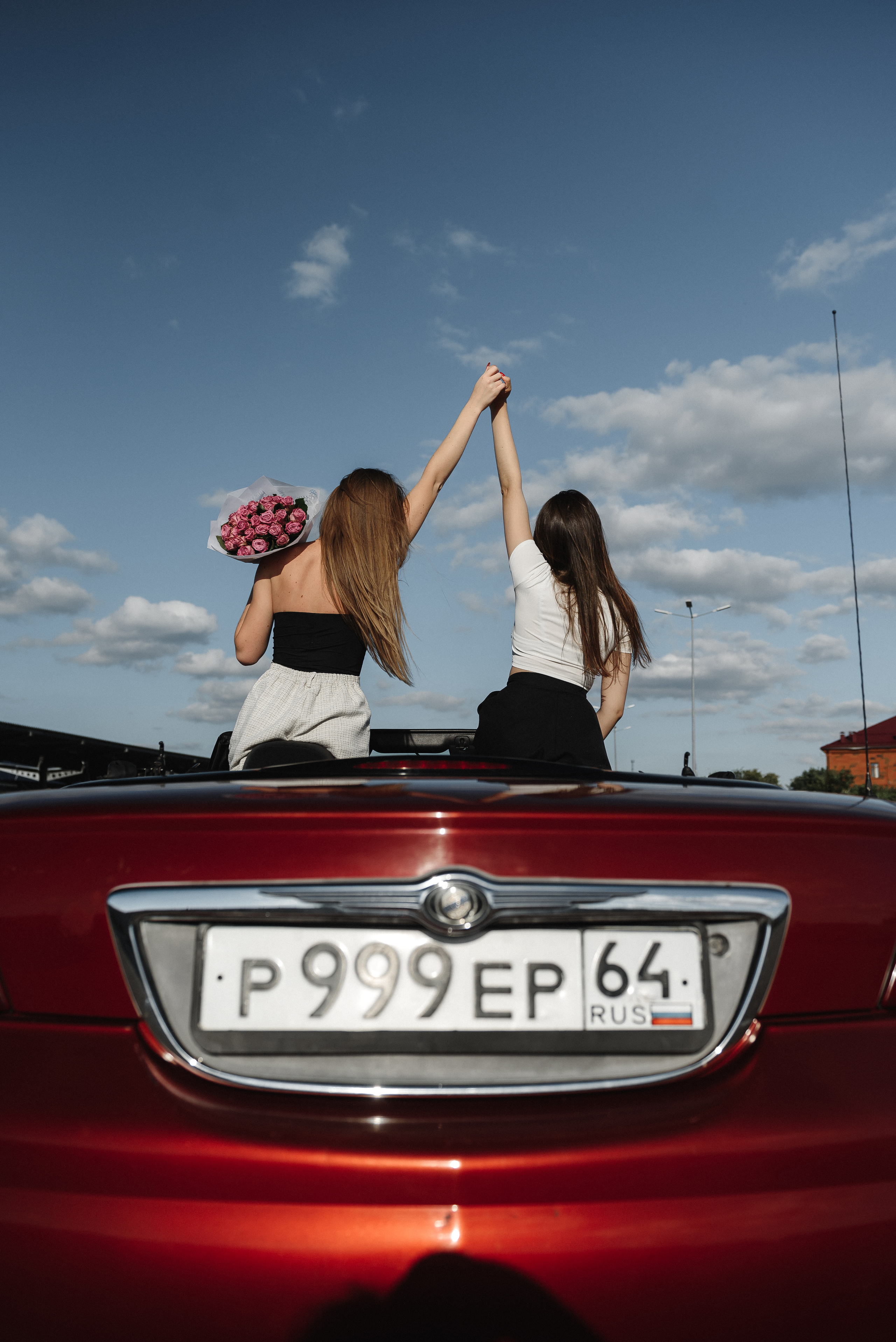 Алёна и Аня | Кабриолет. Семейный фотограф Саратов Маргарита Куликова