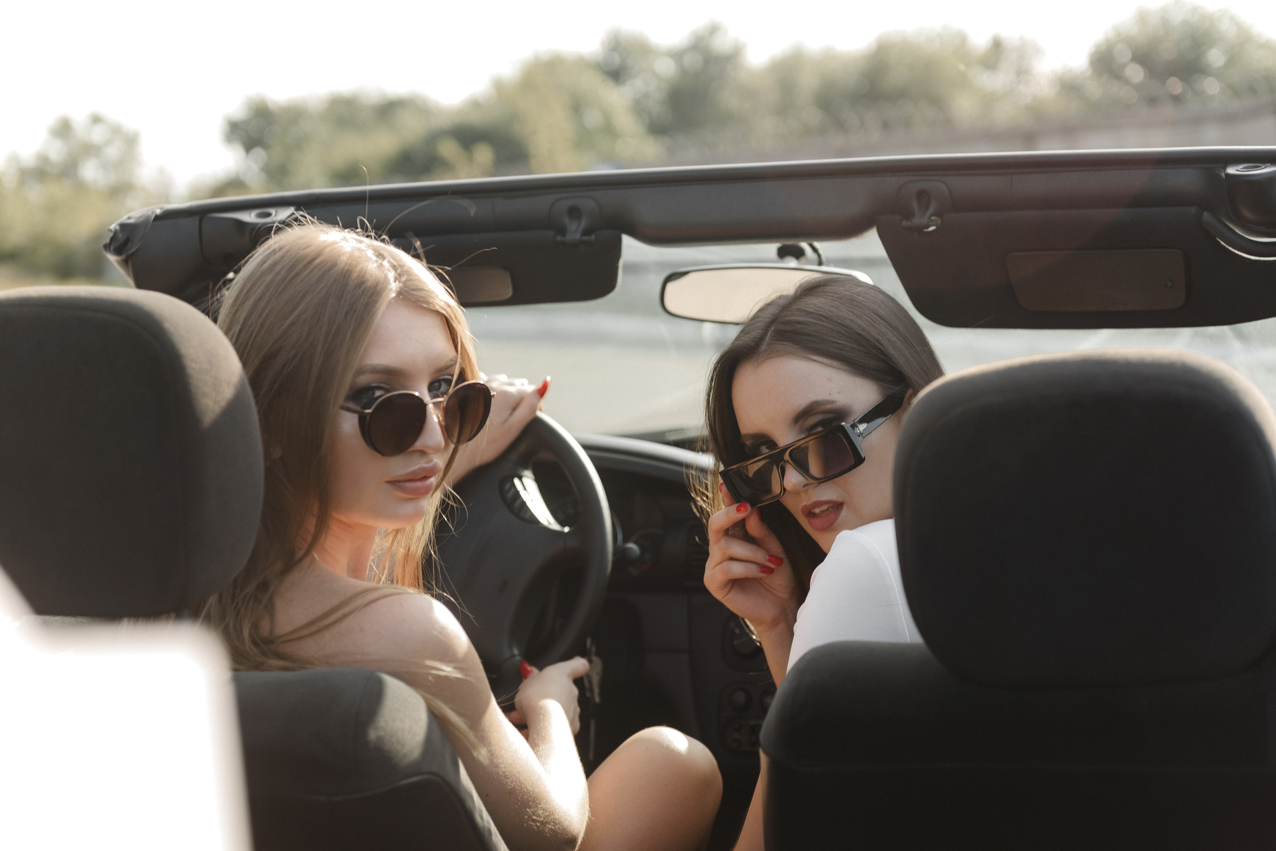 Алёна и Аня | Кабриолет. Семейный фотограф Саратов Маргарита Куликова