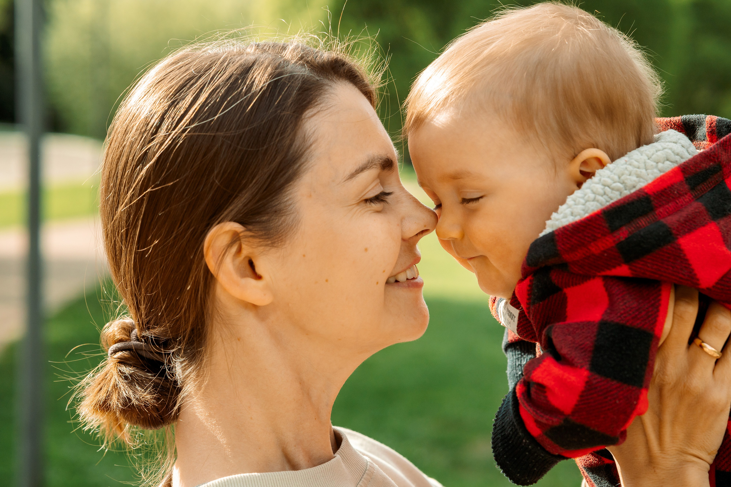 Прогулка в парке Москвы