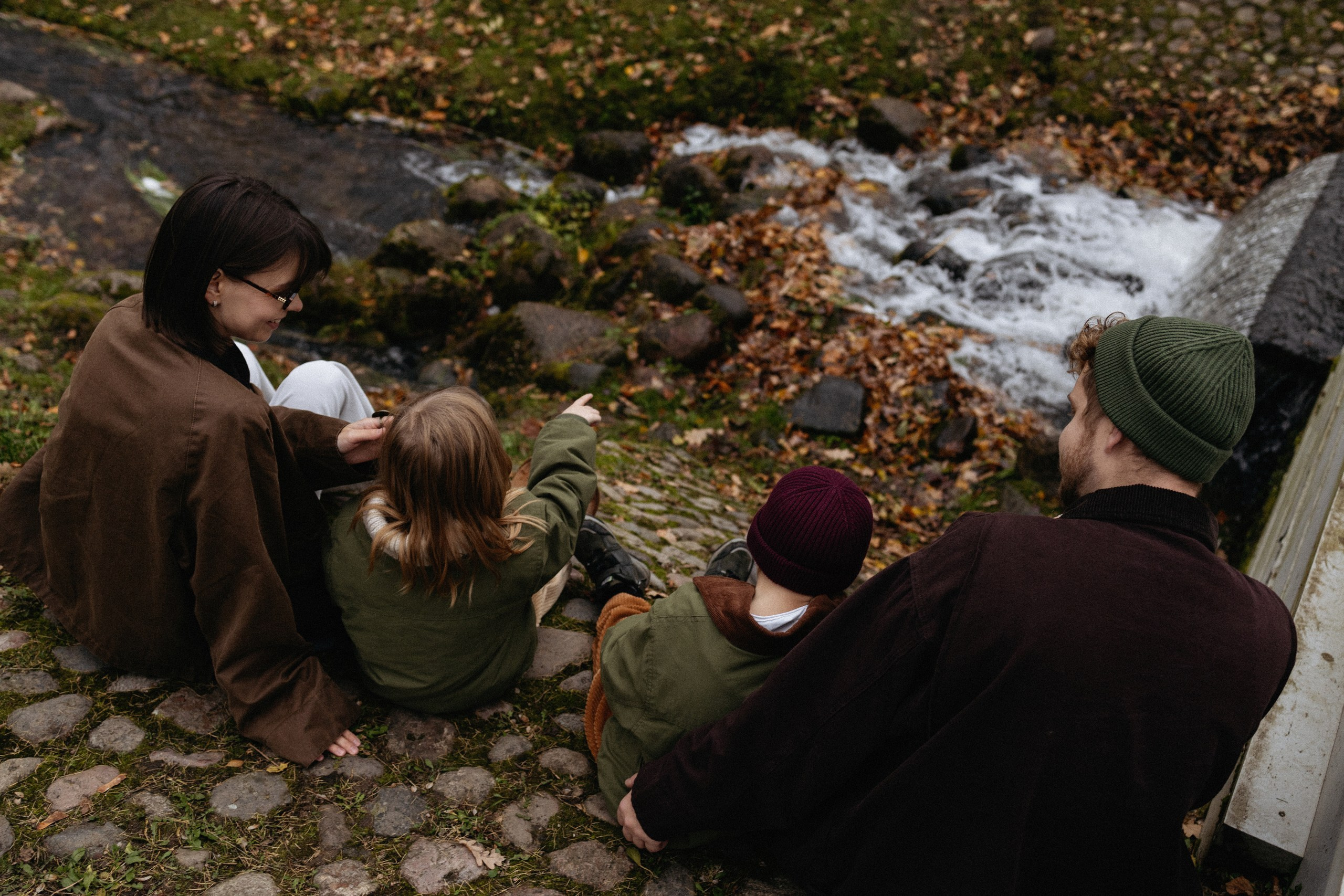 Семейная осенняя фотосессия в парке. Вера Пьянцева семейный, свадебный и парный фотограф в Санкт-Петербурге