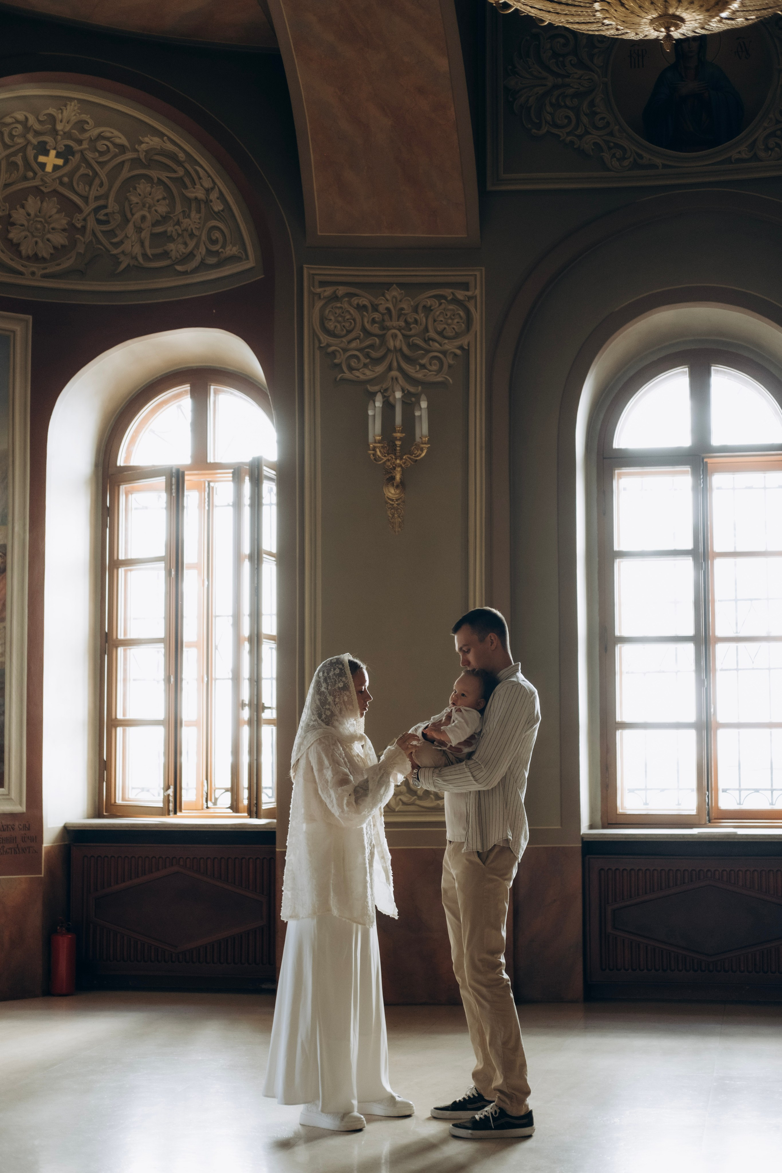 Таинство крещения Макария. Главная