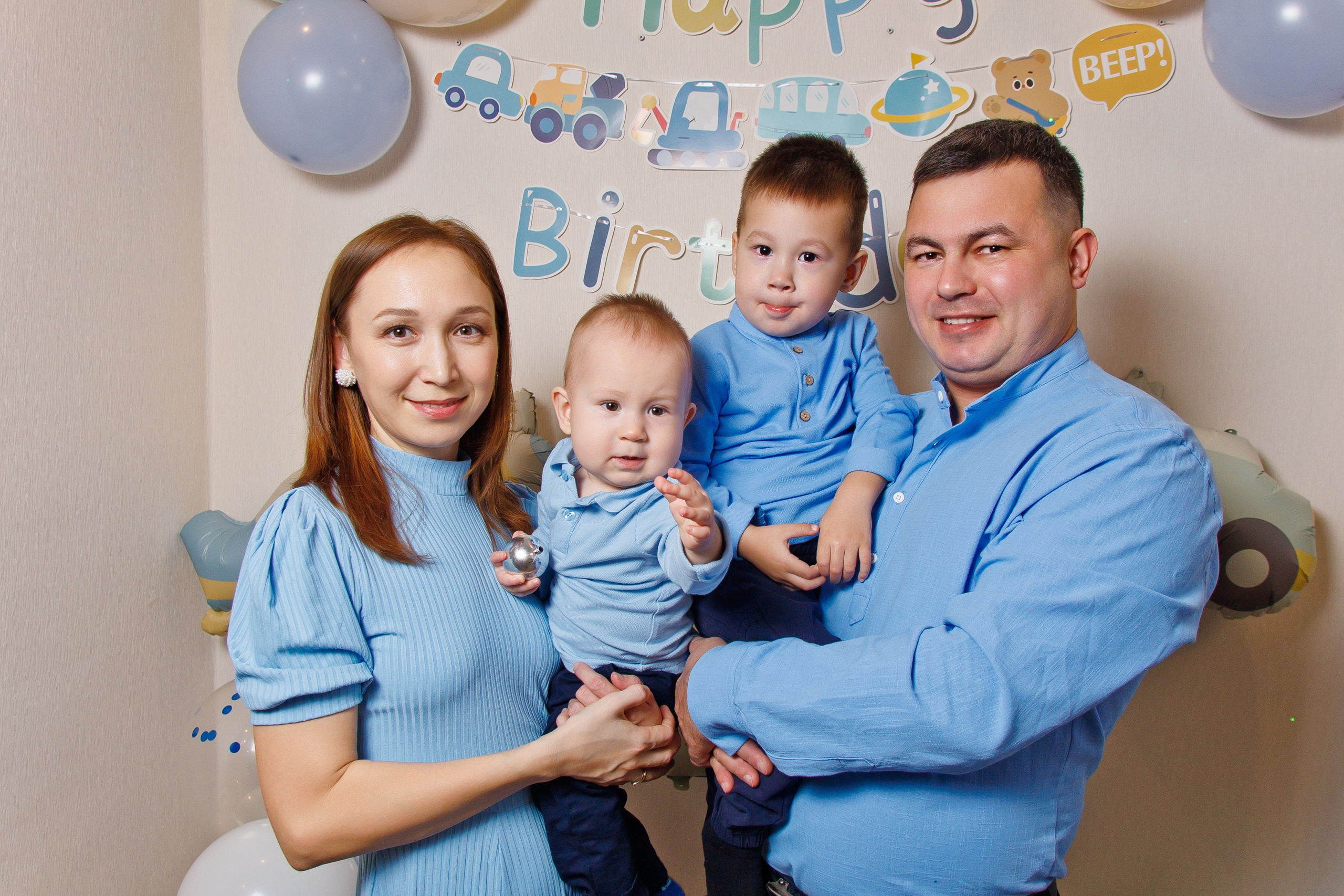 Репортажа съемка — ДР 1 годик. Свадебный фотограф