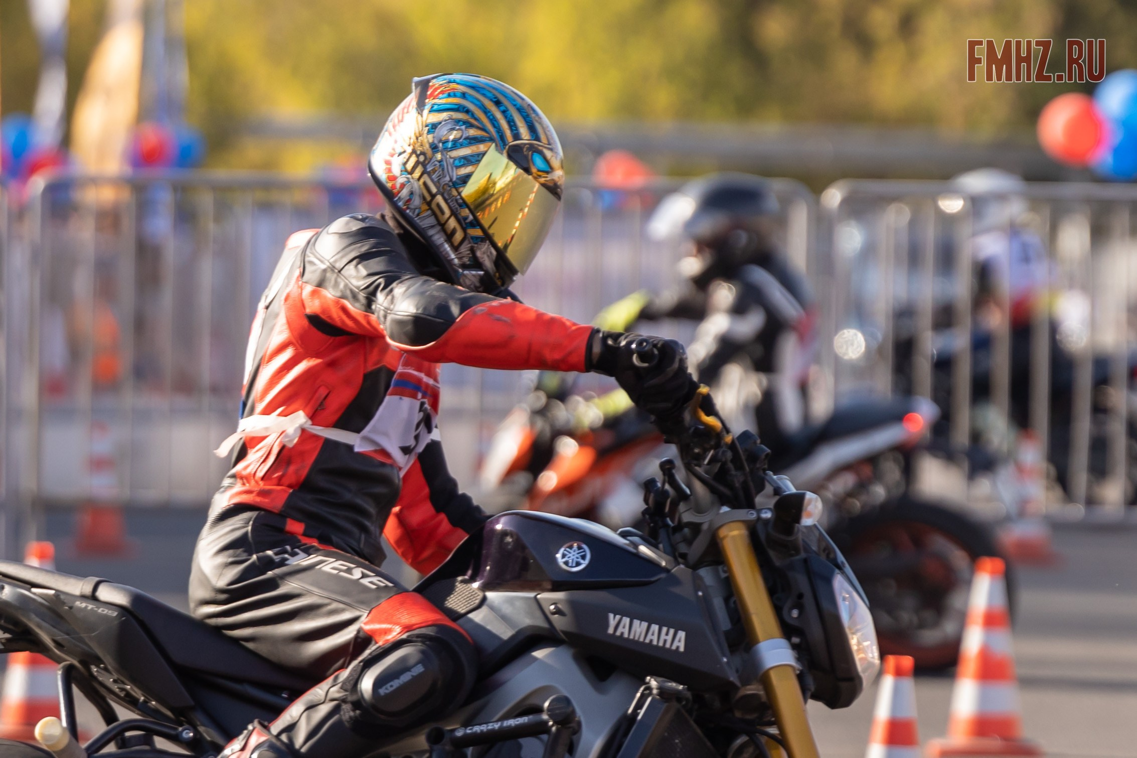 Соревнования по мотоджимхане на площадке Мосгортранс 15.09.2024. Фотограф Владимир Охрименко