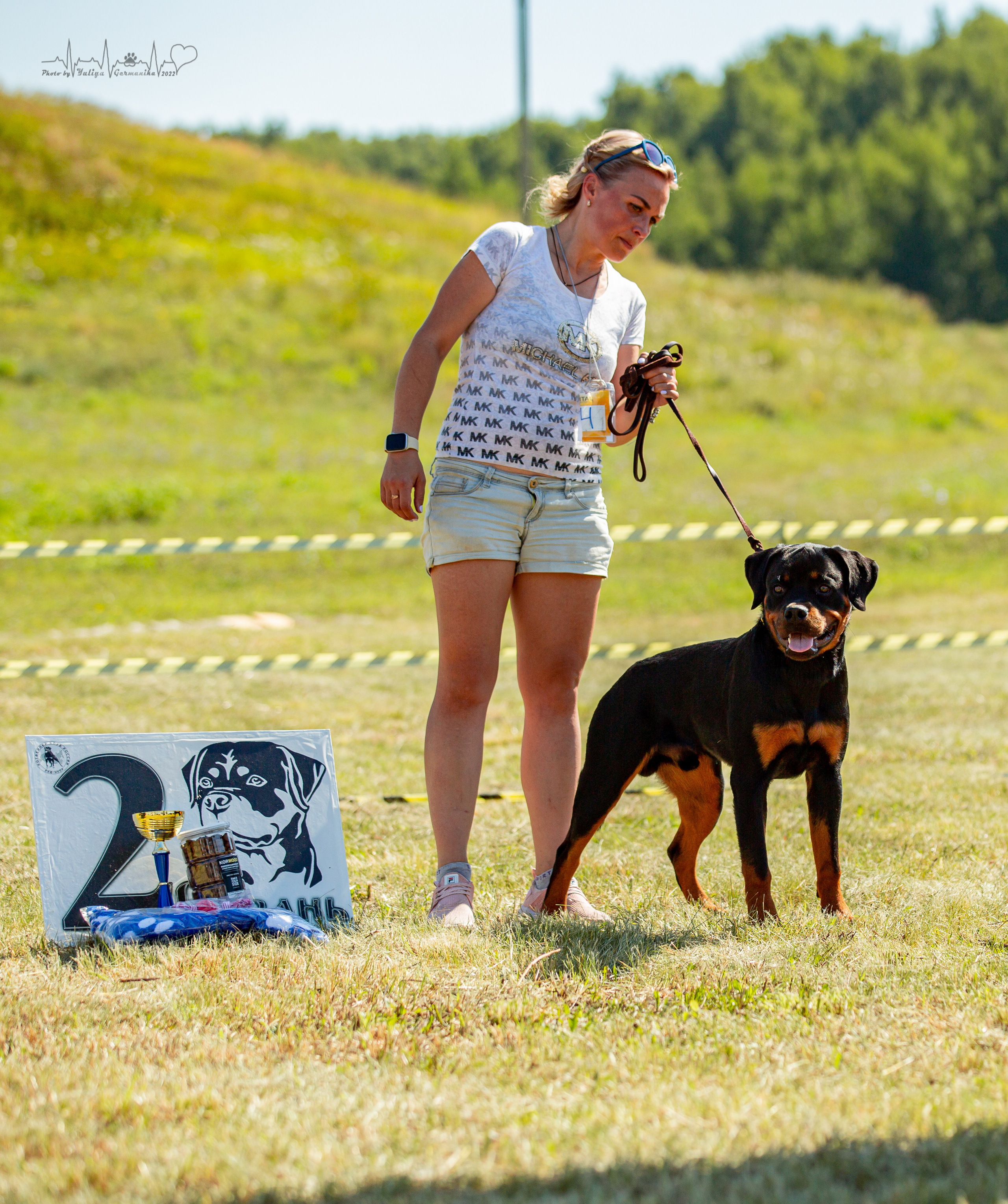 Рязань моно ротвейлеров 13.08.2022. Фотограф-анималист Юлия Германика