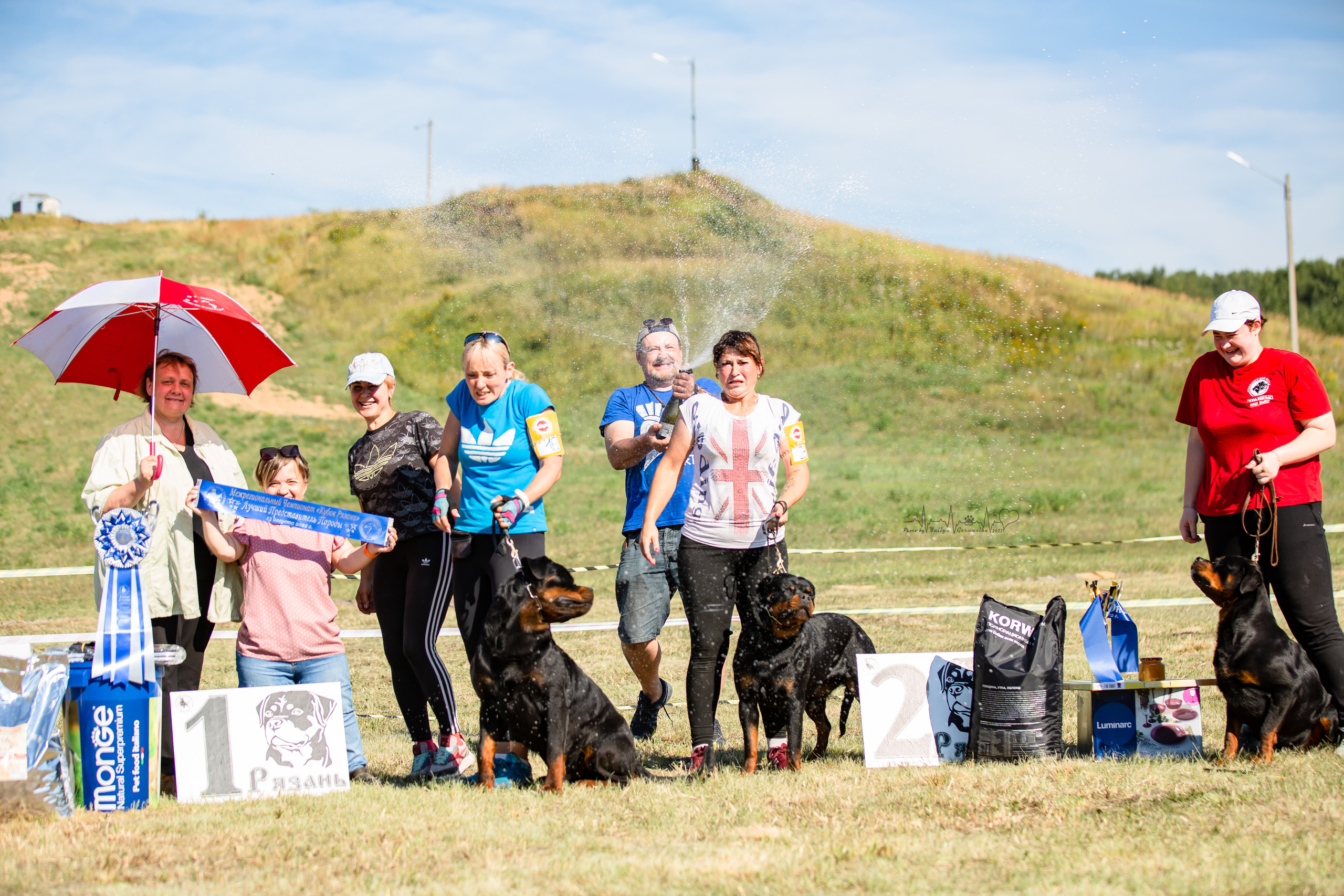Рязань моно ротвейлеров 13.08.2022. Фотограф-анималист Юлия Германика