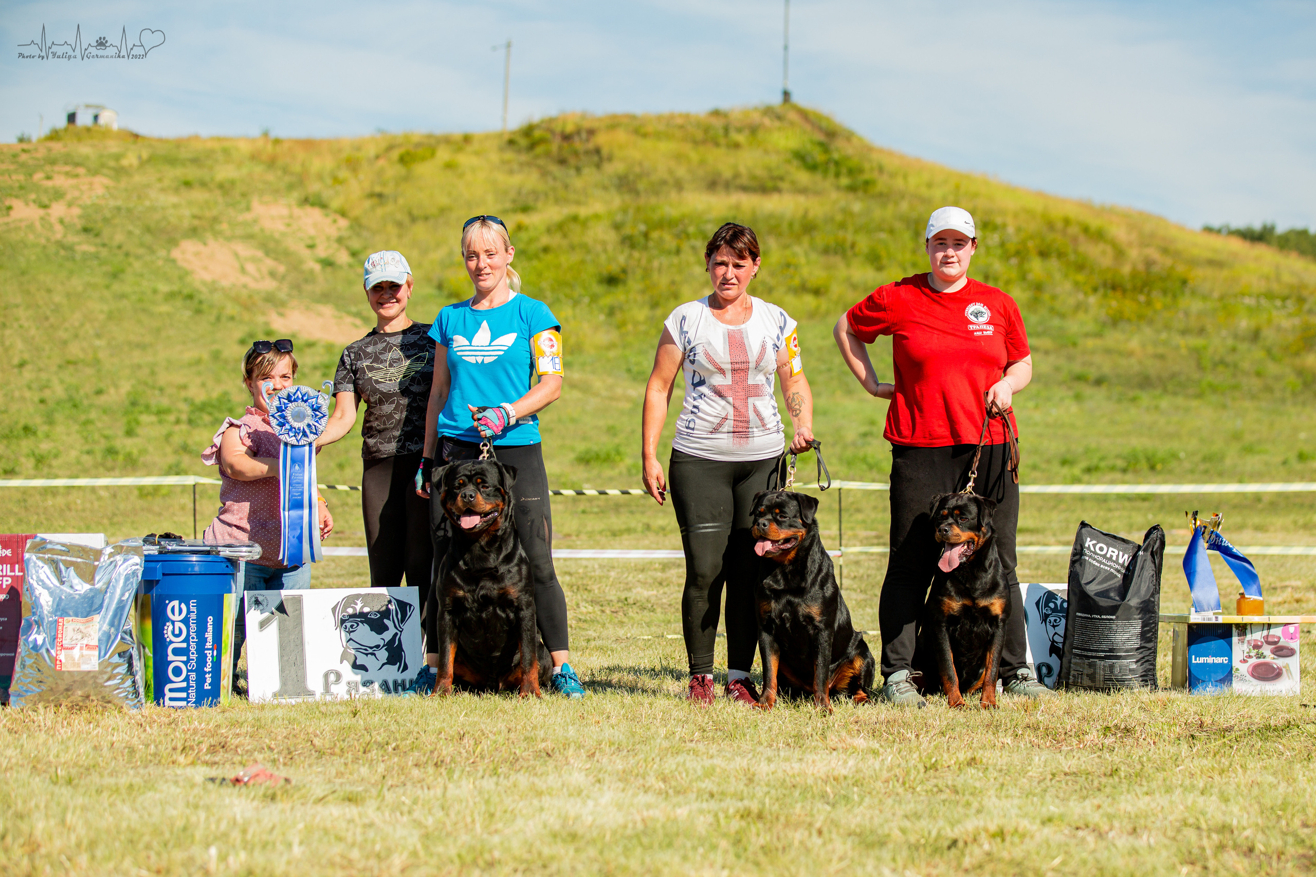 Рязань моно ротвейлеров 13.08.2022. Фотограф-анималист Юлия Германика