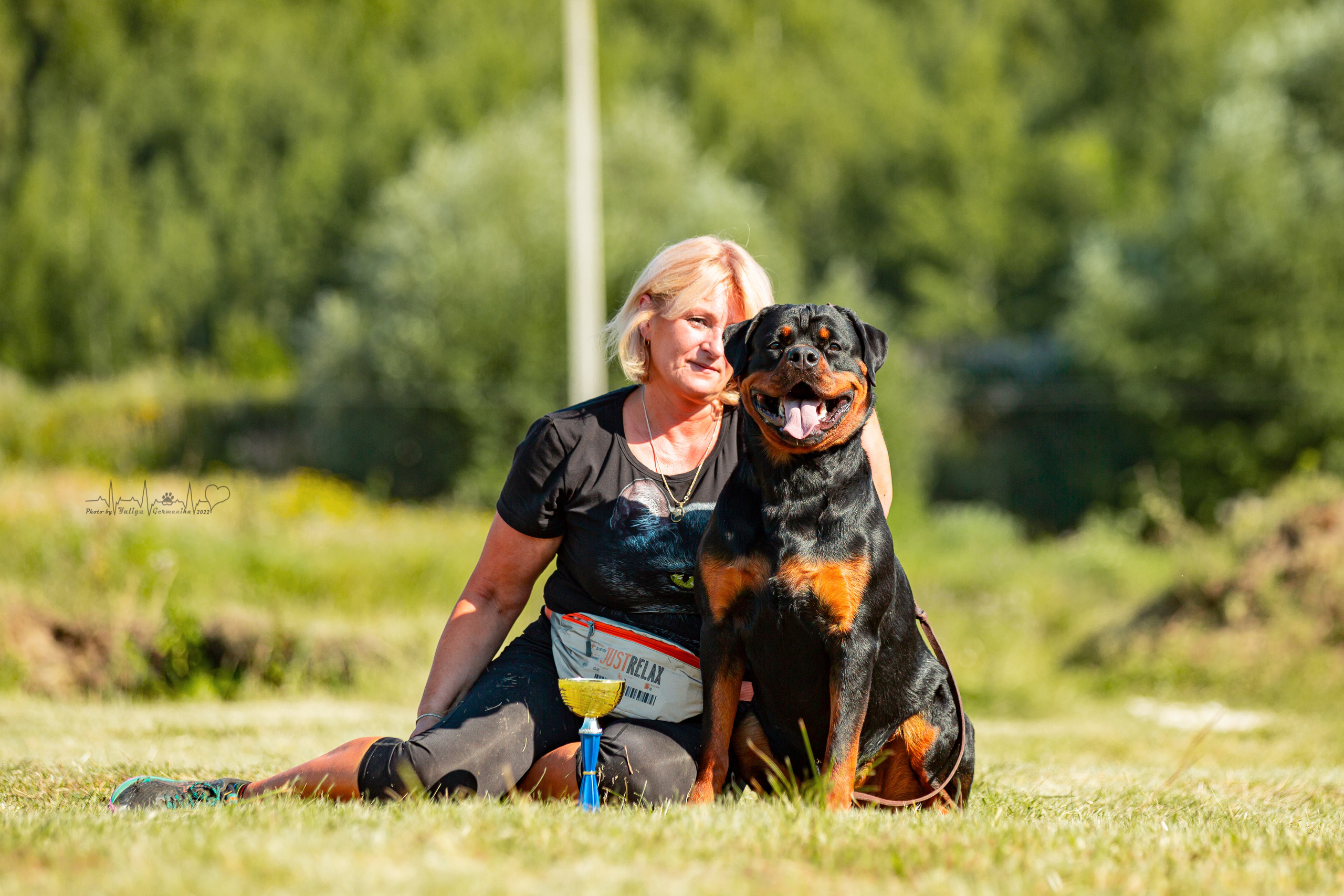 Рязань моно ротвейлеров 13.08.2022. Фотограф-анималист Юлия Германика