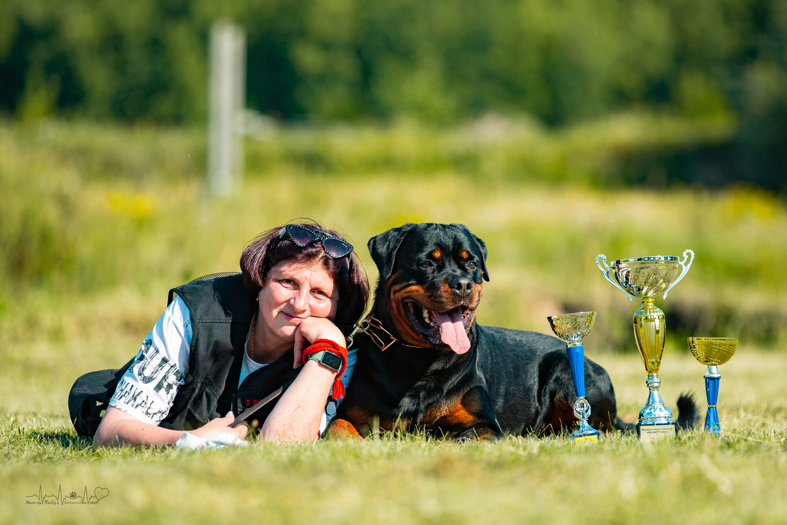 Рязань моно ротвейлеров 13.08.2022. Фотограф-анималист Юлия Германика