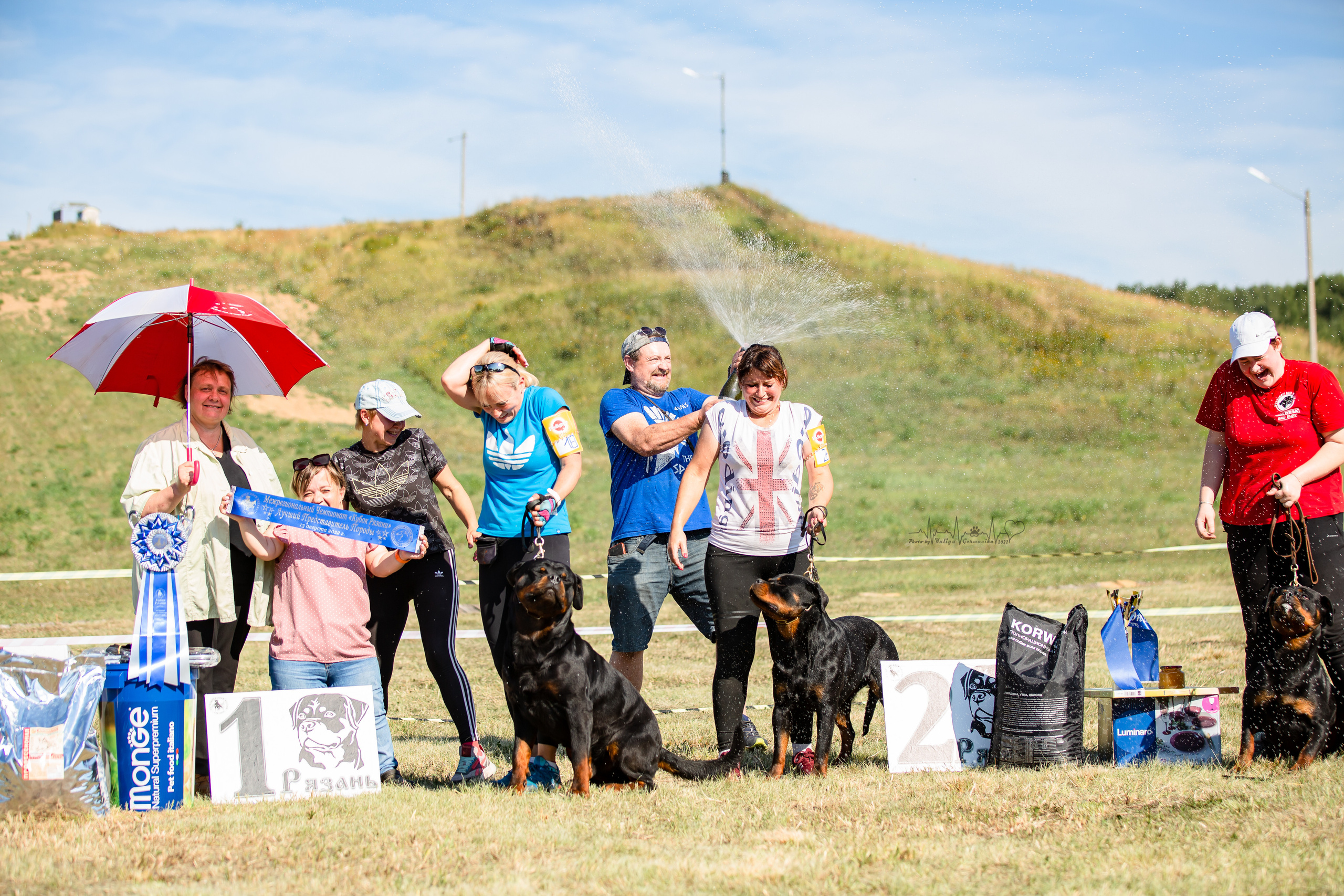 Рязань моно ротвейлеров 13.08.2022. Фотограф-анималист Юлия Германика