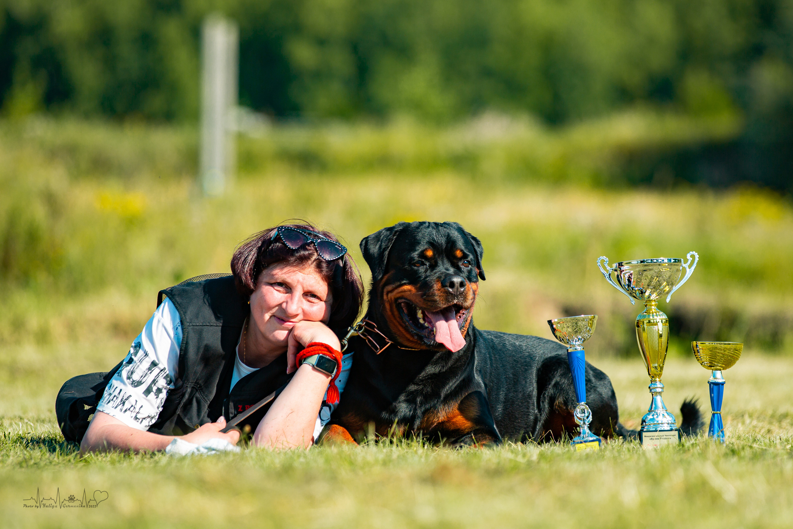 Рязань моно ротвейлеров 13.08.2022. Фотограф-анималист Юлия Германика