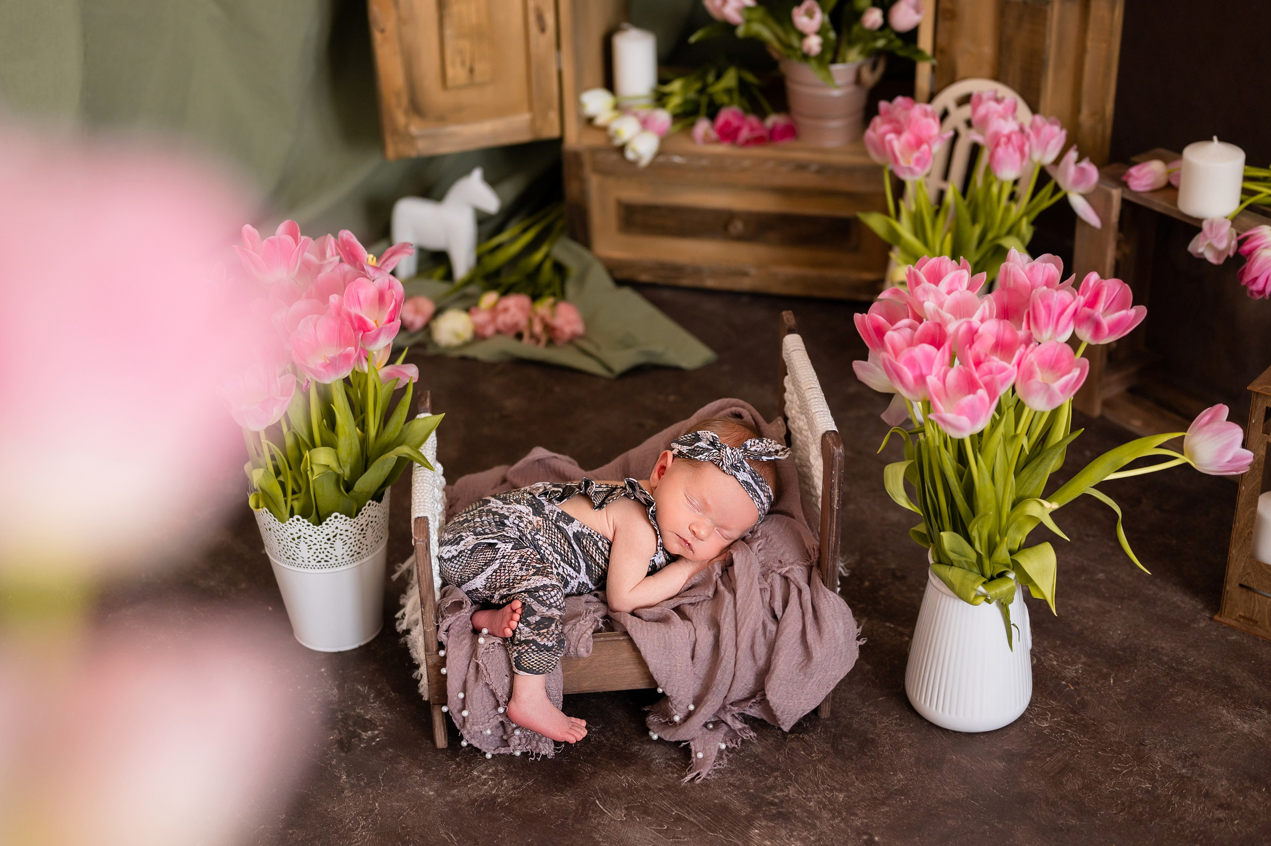 Кира. Детский и семейный фотограф в Красноярске. Фотосессии новорожденных малышей до 1 месяца