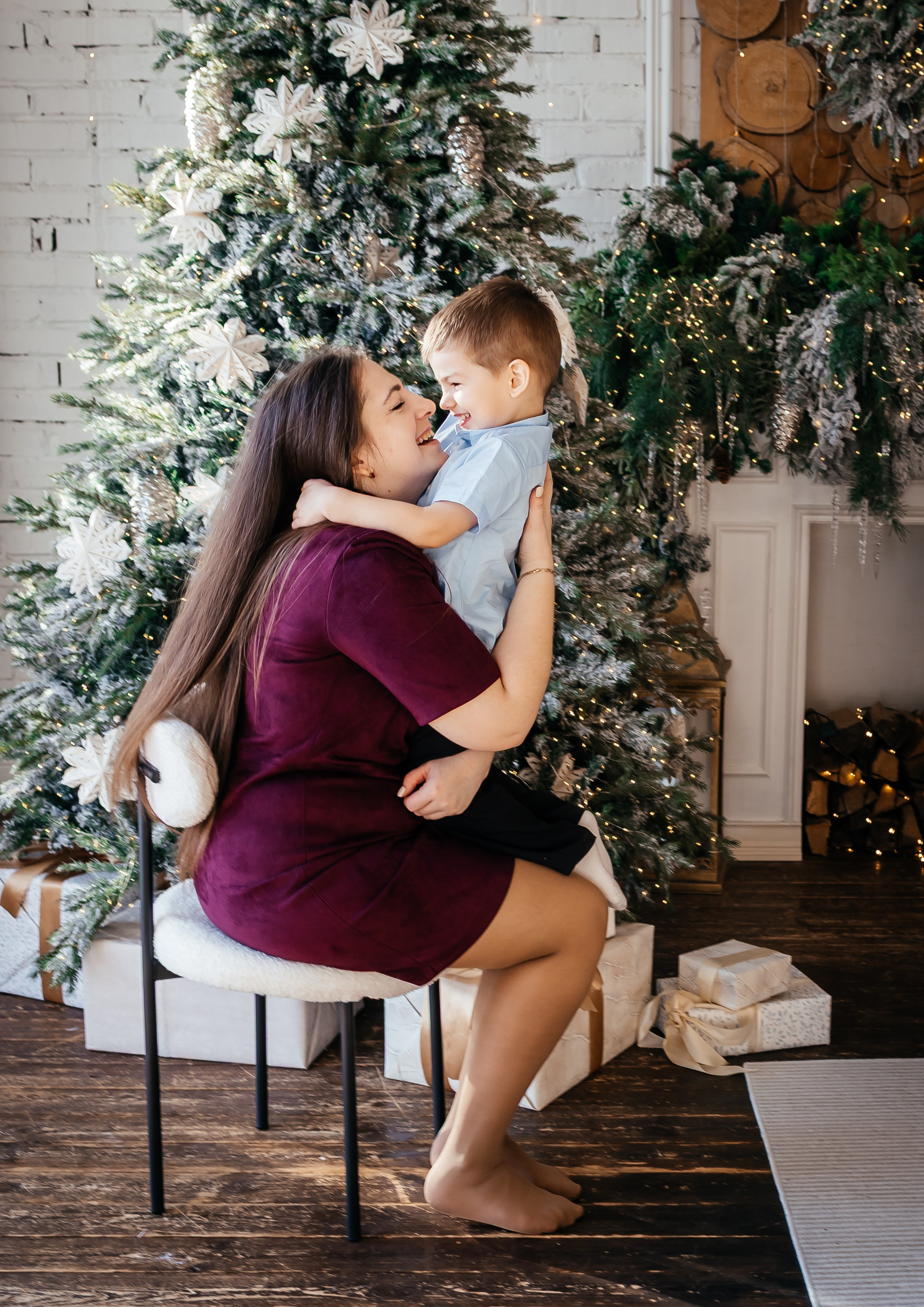 Новогодняя история. Семейный и детский фотограф в Хабаровске Алевтина Проскурякова