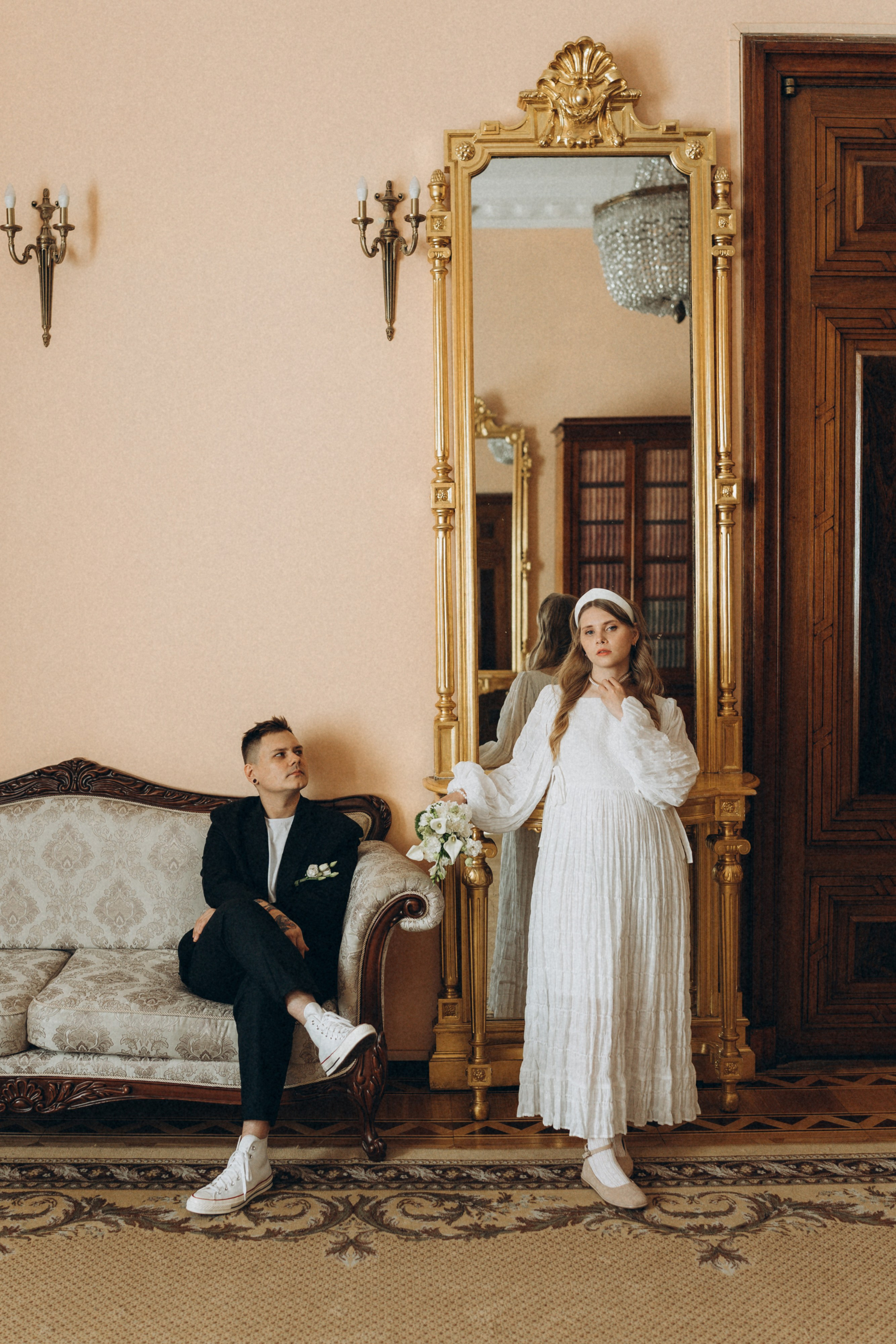 Любовь во 2-м Дворце Бракосочетания. Фотограф в Санкт-Петербурге — Лучина Екатерина