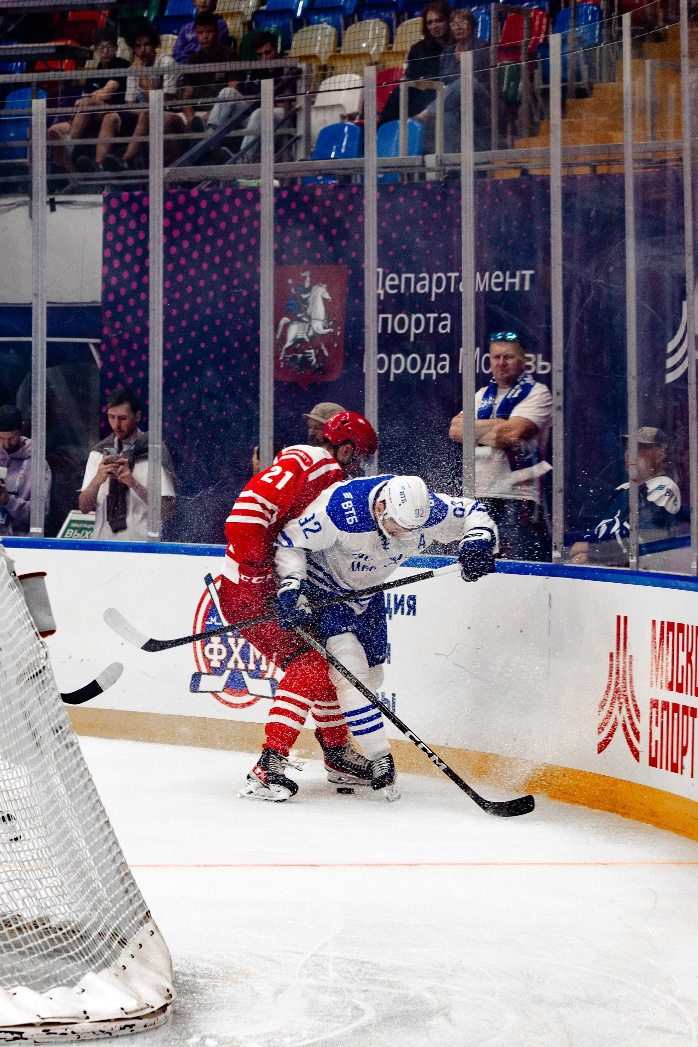 Кубок мэра Москвы по хоккею 2024. Виктория Зудина — фотограф в Москве