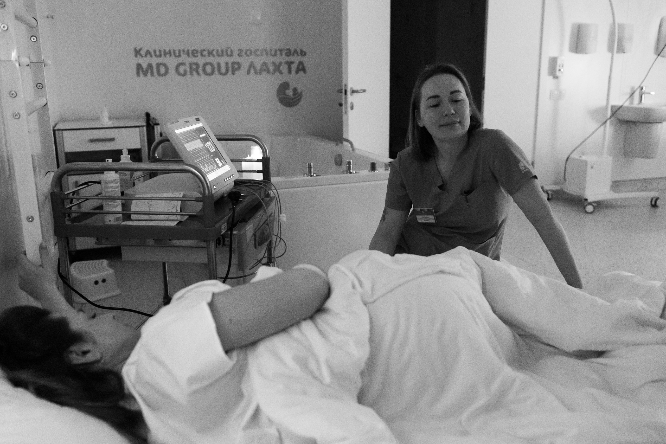 Рождение Алисии. Фотограф на роды в Санкт-Петербурге Екатерина Сысоева