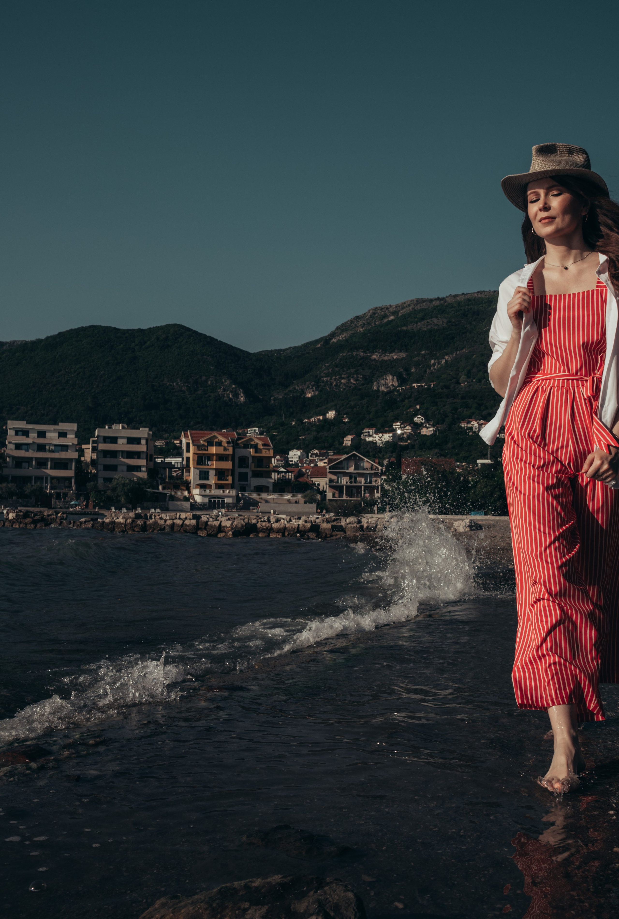 Photo session in Montenegro. Portrait photographer in Tivat Montenegro Katerina Kirsanova