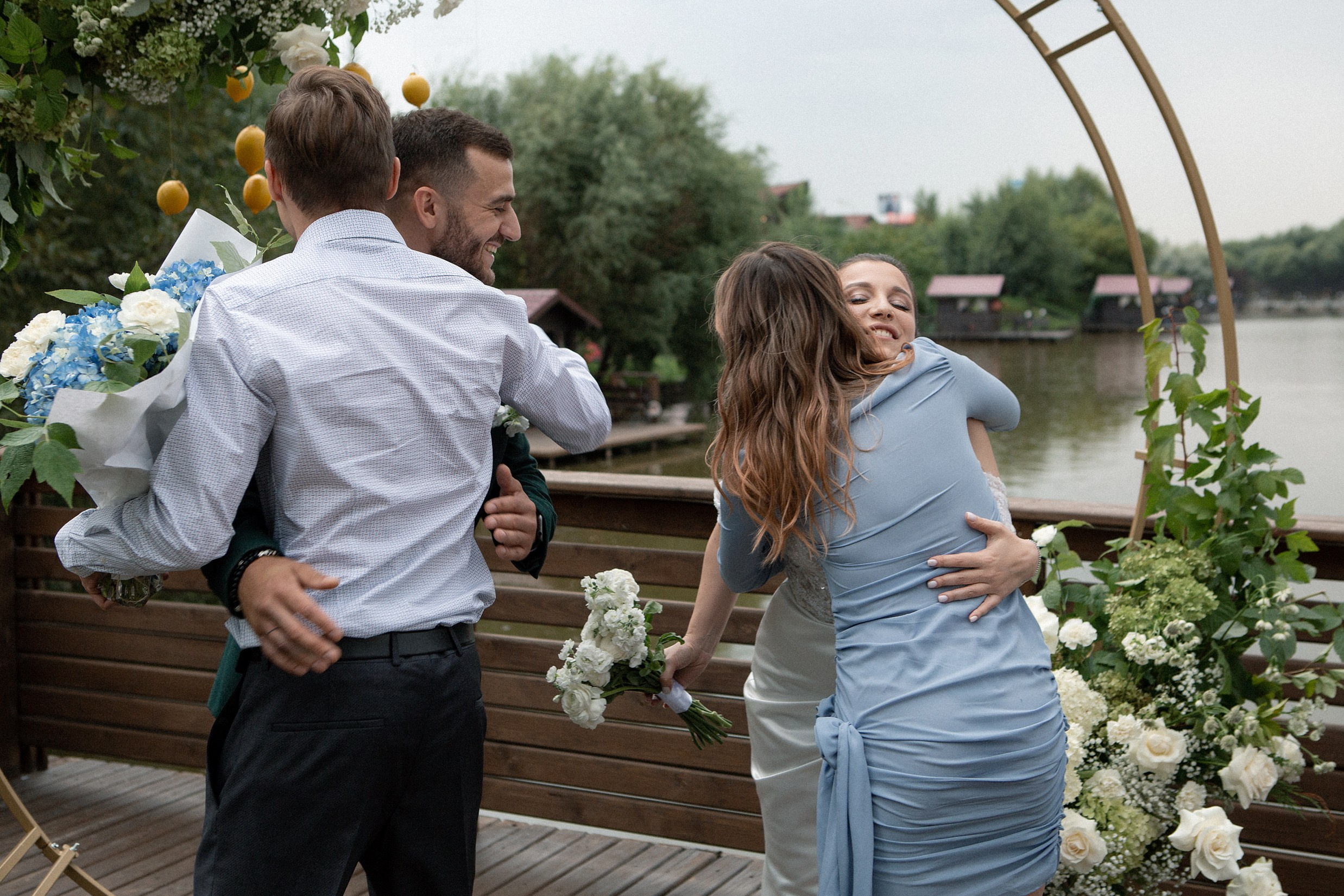 Свадьба с гостями. Свадебный и портретный фотограф Москва