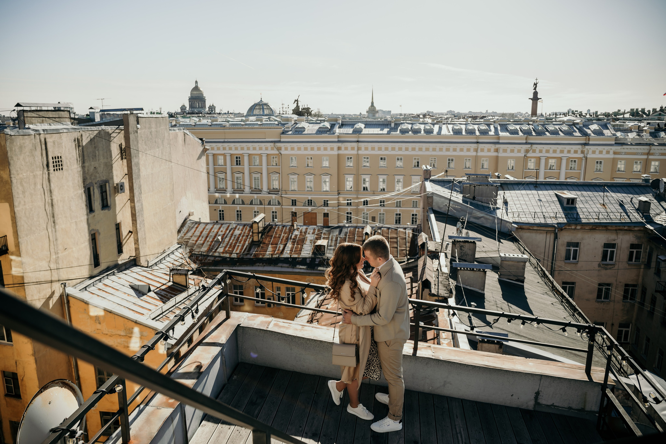 Крыши. Питер. Любовь. Свадебный и семейный фотограф Пушкин Царское Село СПБ Питер Санкт-Петербург и Рязань Ольга Козлова