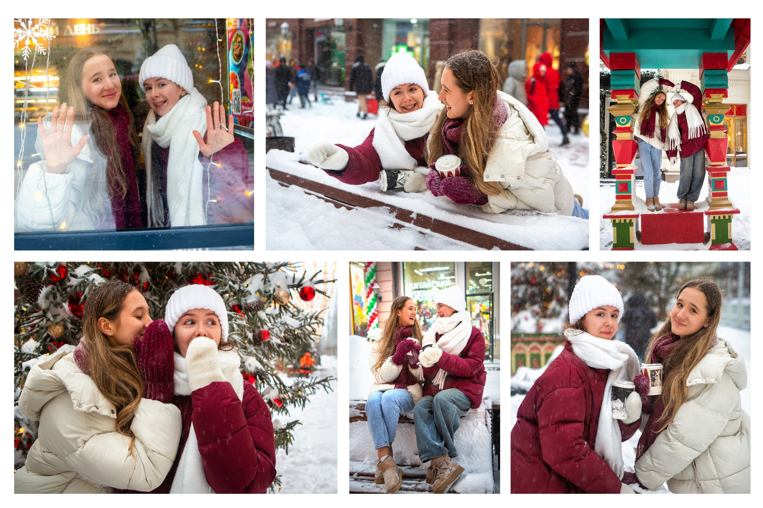 Уличная фотосессия для двух подружек. Ирина Загоскина — портретные фотосессии в Москве