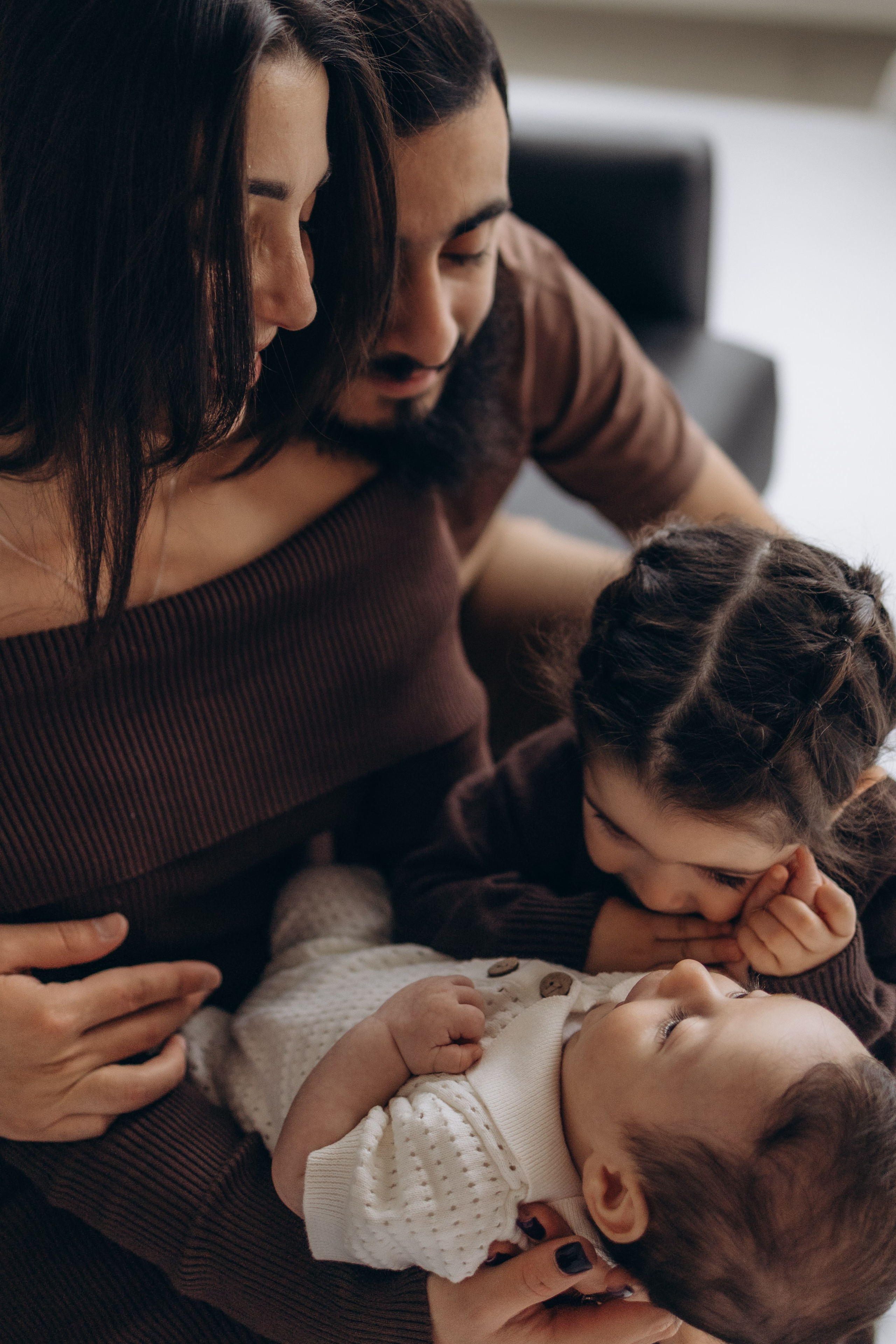 Семейная студийная фотосъемка (03.11.2025 г.) г. Обнинск (Калужская обл.). Надежда Стар семейный и церковный фотограф в Жукове и Калужской области