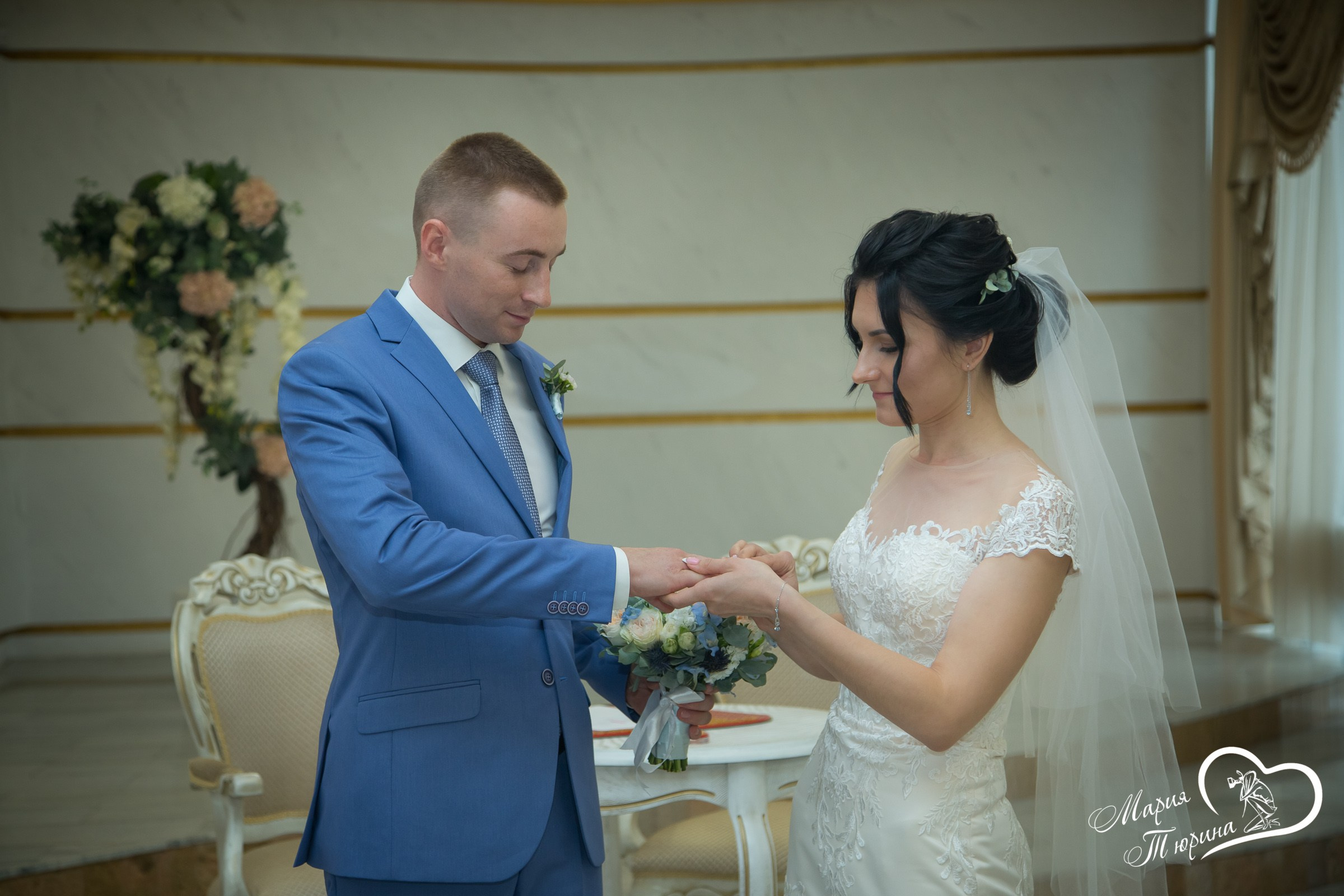 Регистрация брака. Свадебная фотосъёмка в Москве, Туле