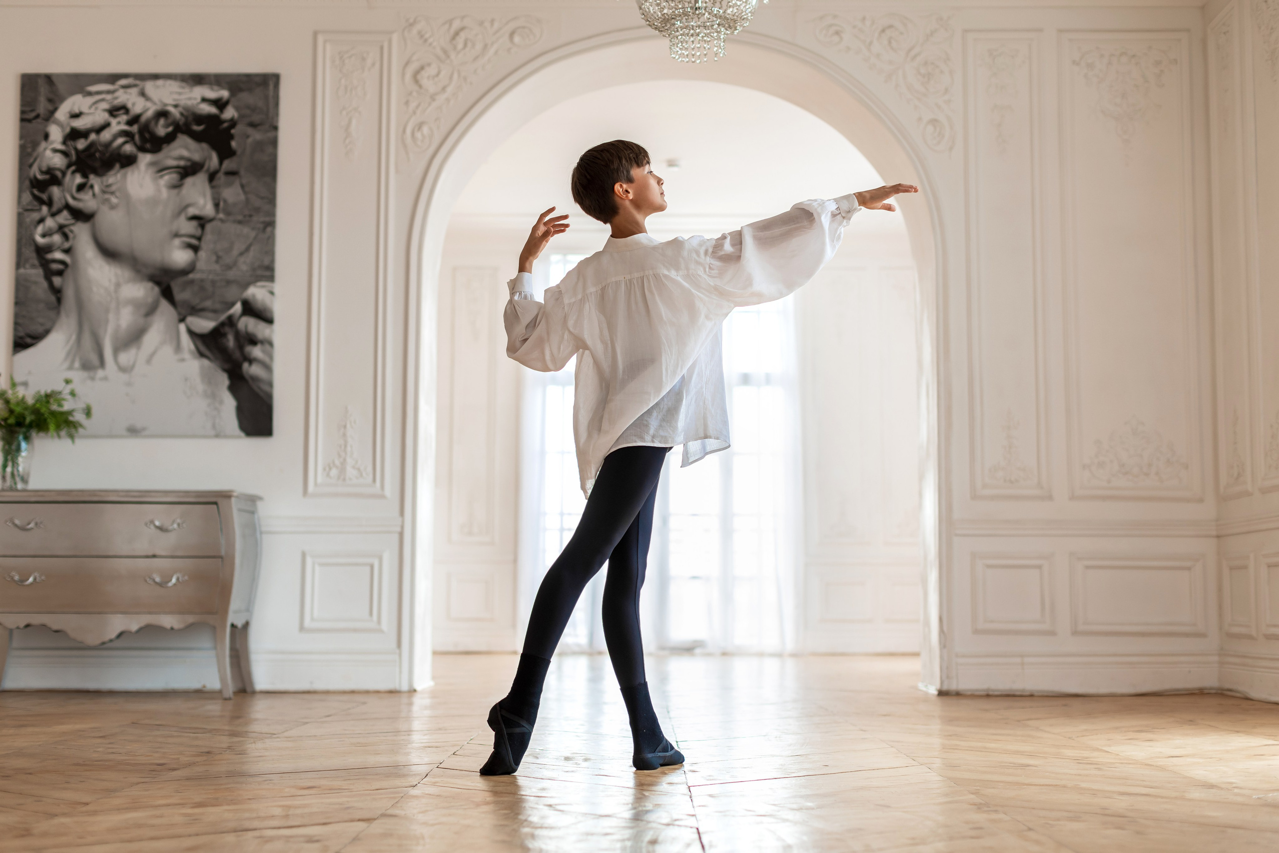 Балетная съёмка в интерьере. Балетный фотограф Алина Ханько — Душа Балета