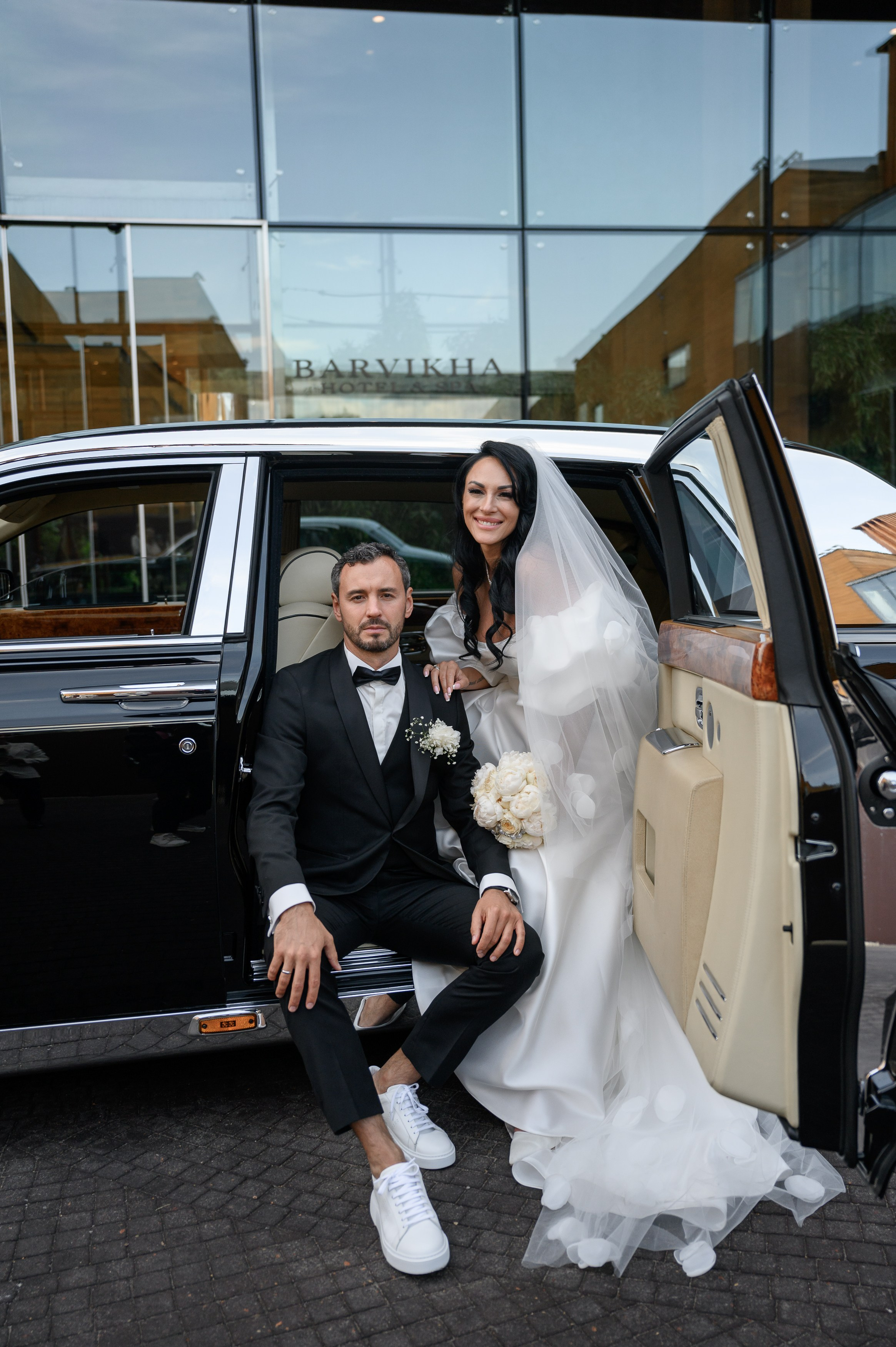 Свадьба для двоих в Москва-Сити и Барвихе luxury village. Semerlina.ru