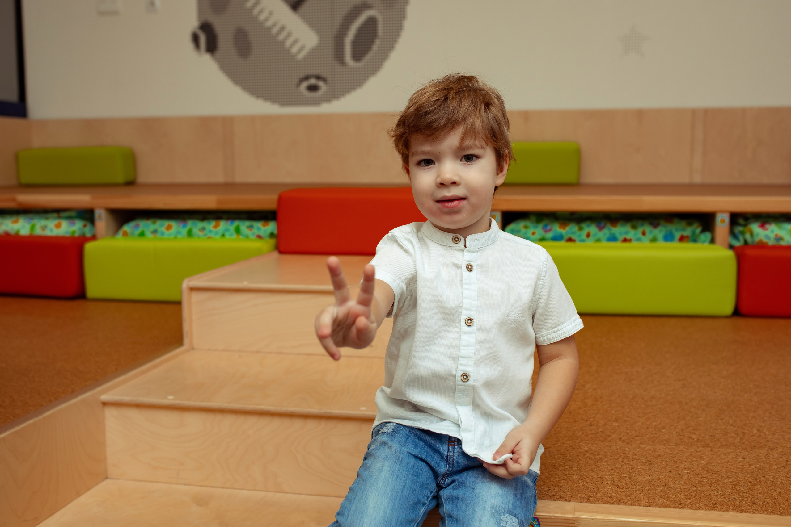 Праздник весны в детском саду. Семейный и детский фотограф в Москве Дорогова Екатерина