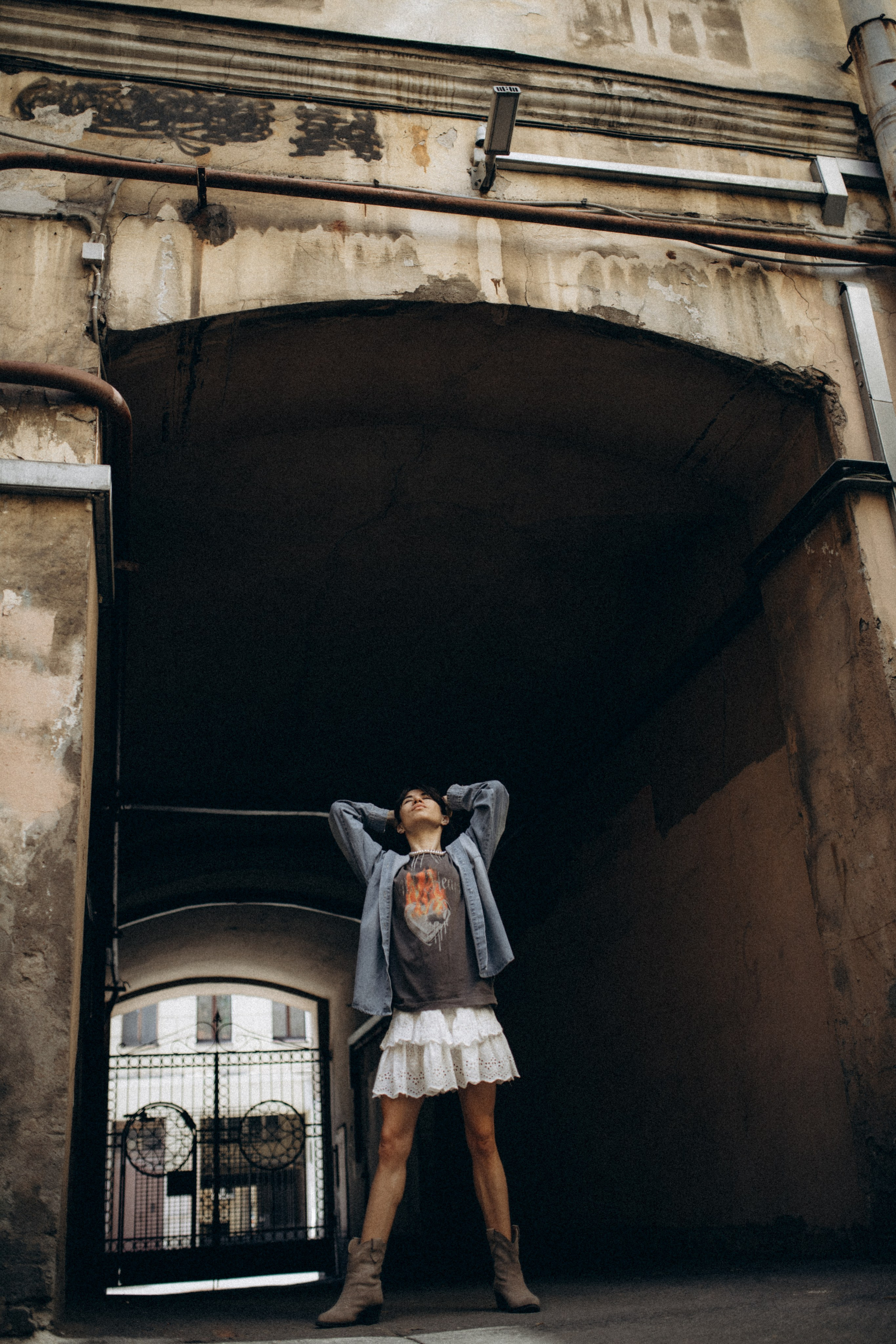 Алёна. Питерские дворики. Фотограф НОГИНСК, Москва, Анастасия Белая