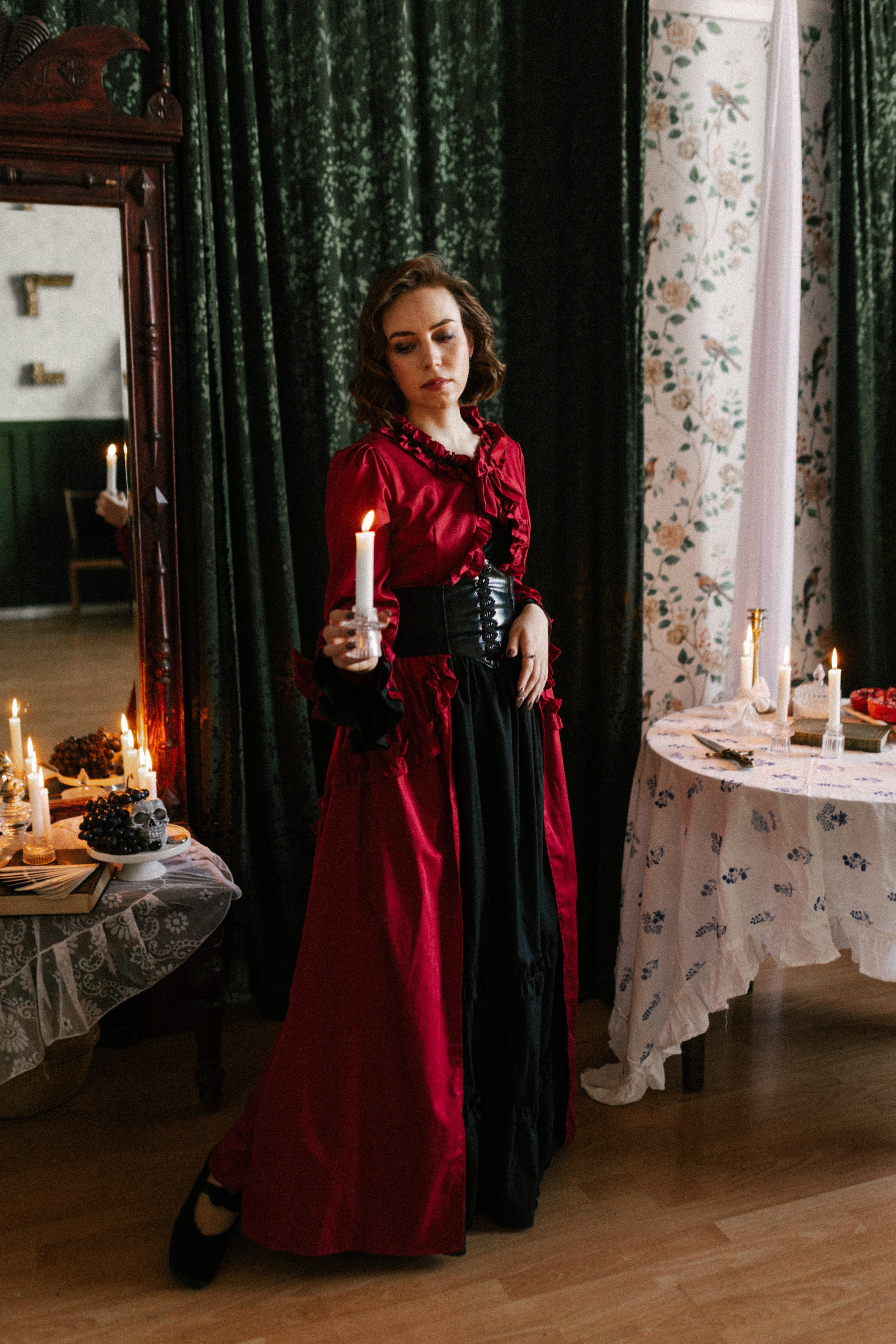 Красное-черное настроение. Свадебный и портретный фотограф — Мария Костина