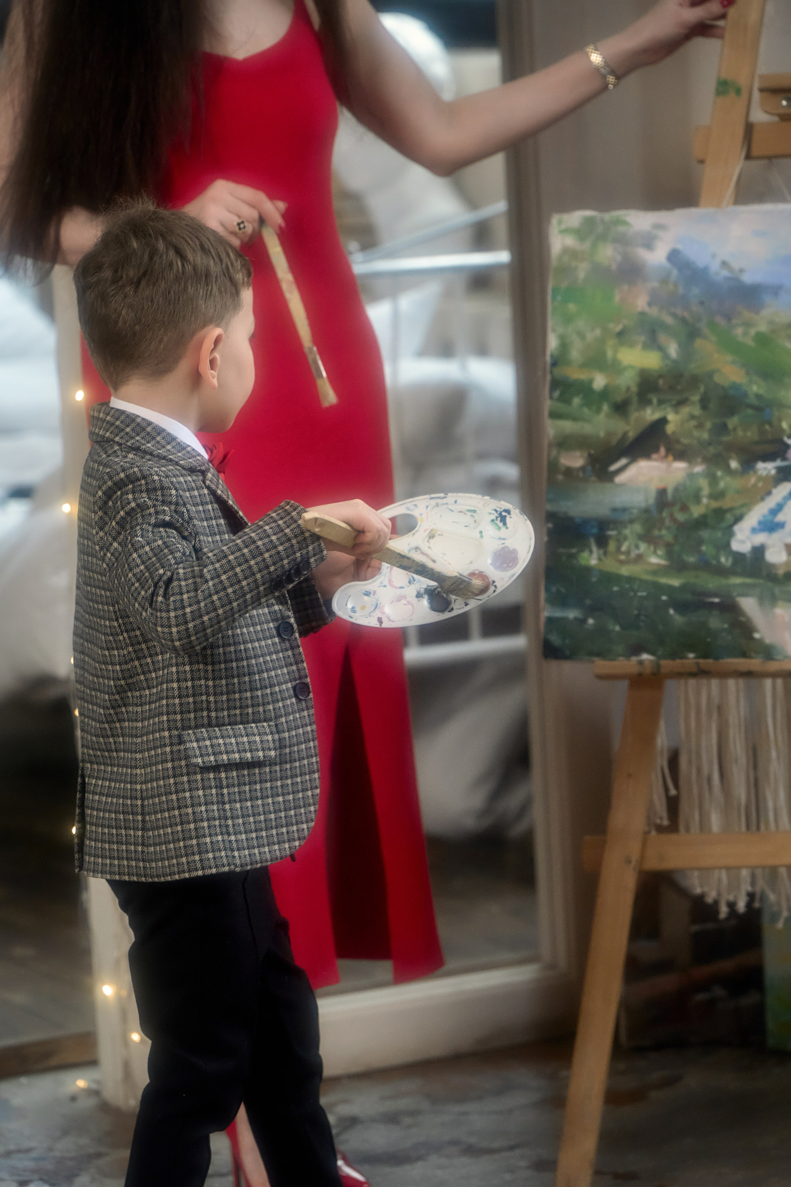 Семейная новогодняя фотосессия. Мартазова Екатерина фотограф. Екатеринбург