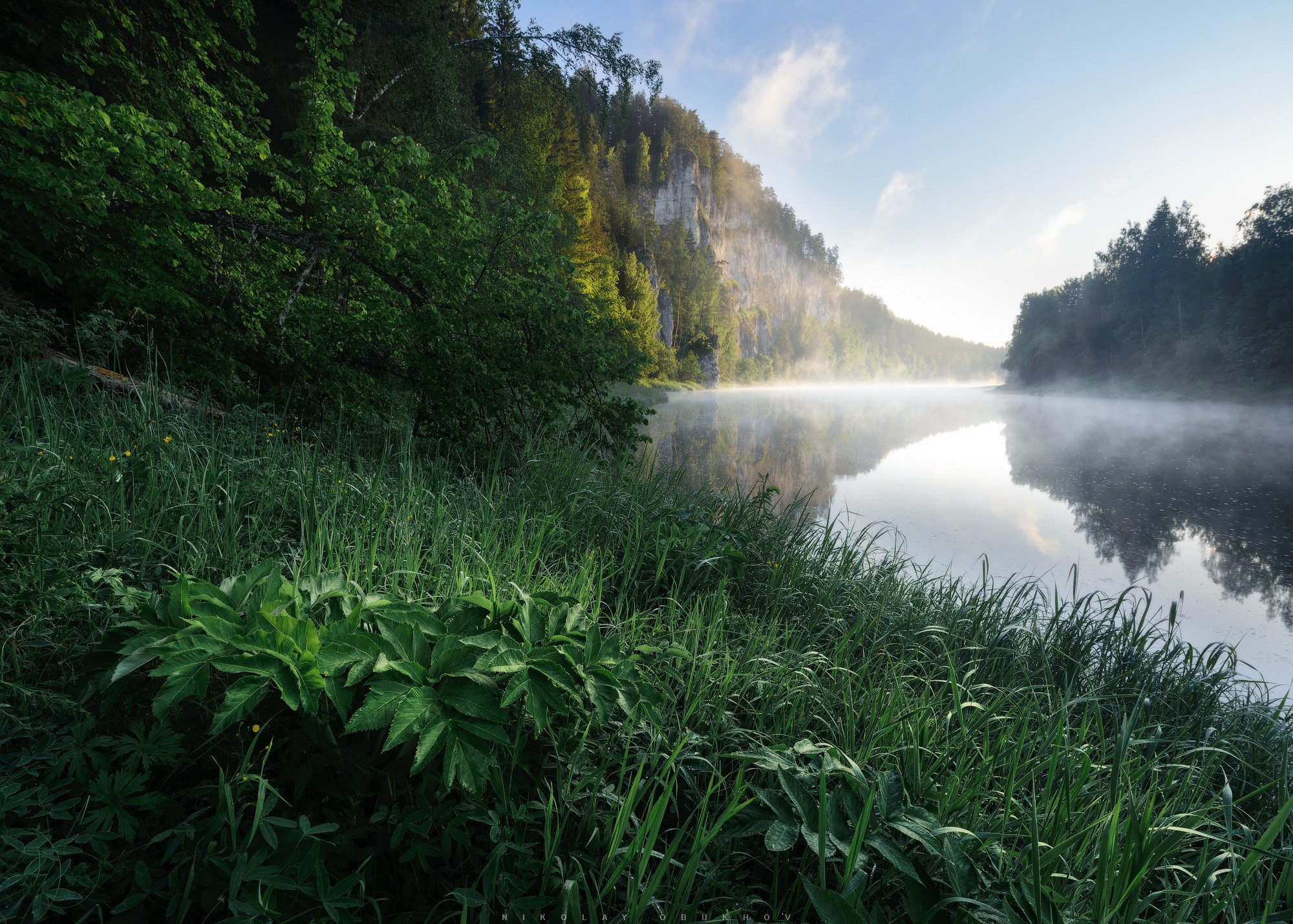 Берег реки Чусовой
