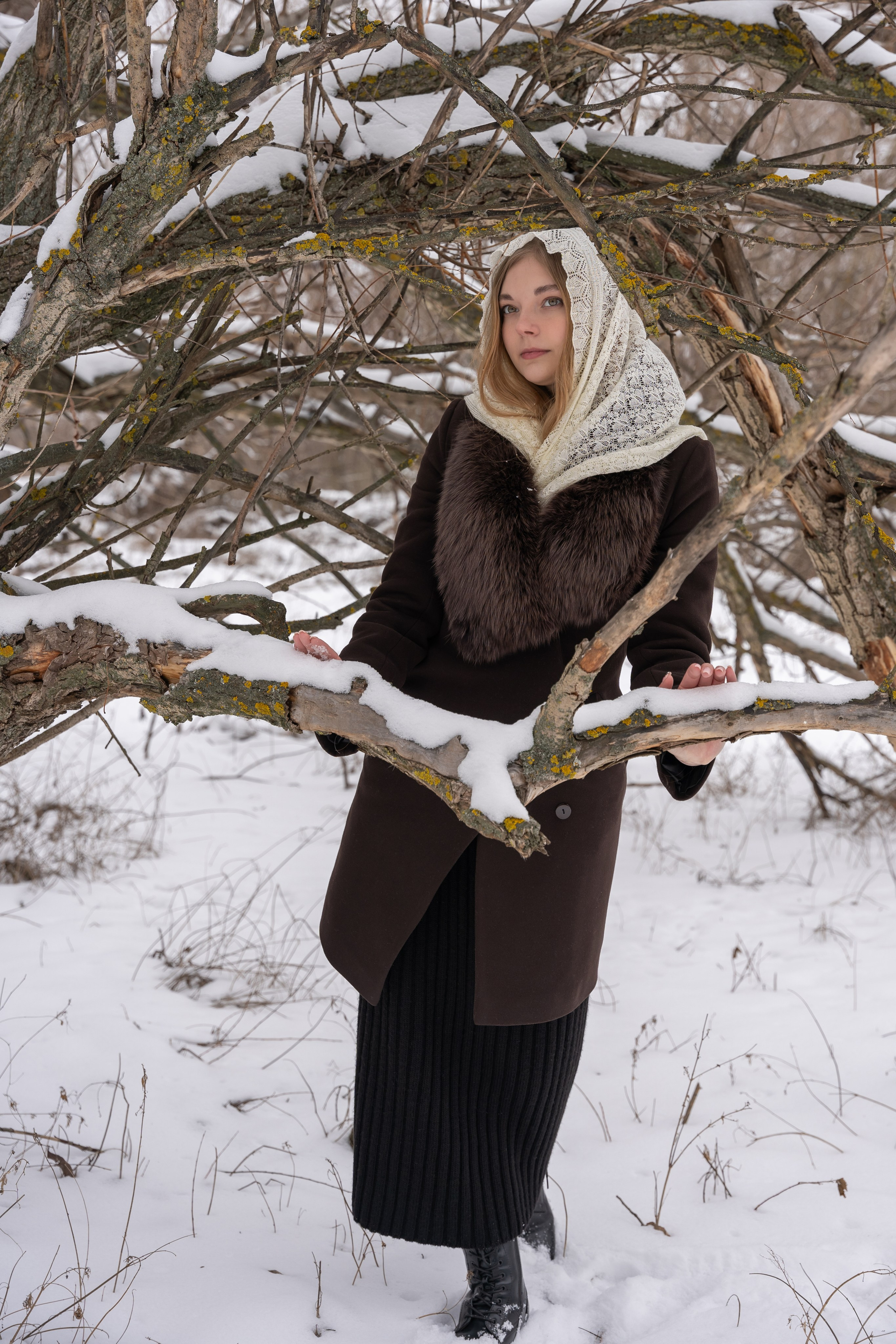 Маша. Два образа одной зимы. Фотограф |Ленинск, Волжский, Волгоград| Наталья Савилова