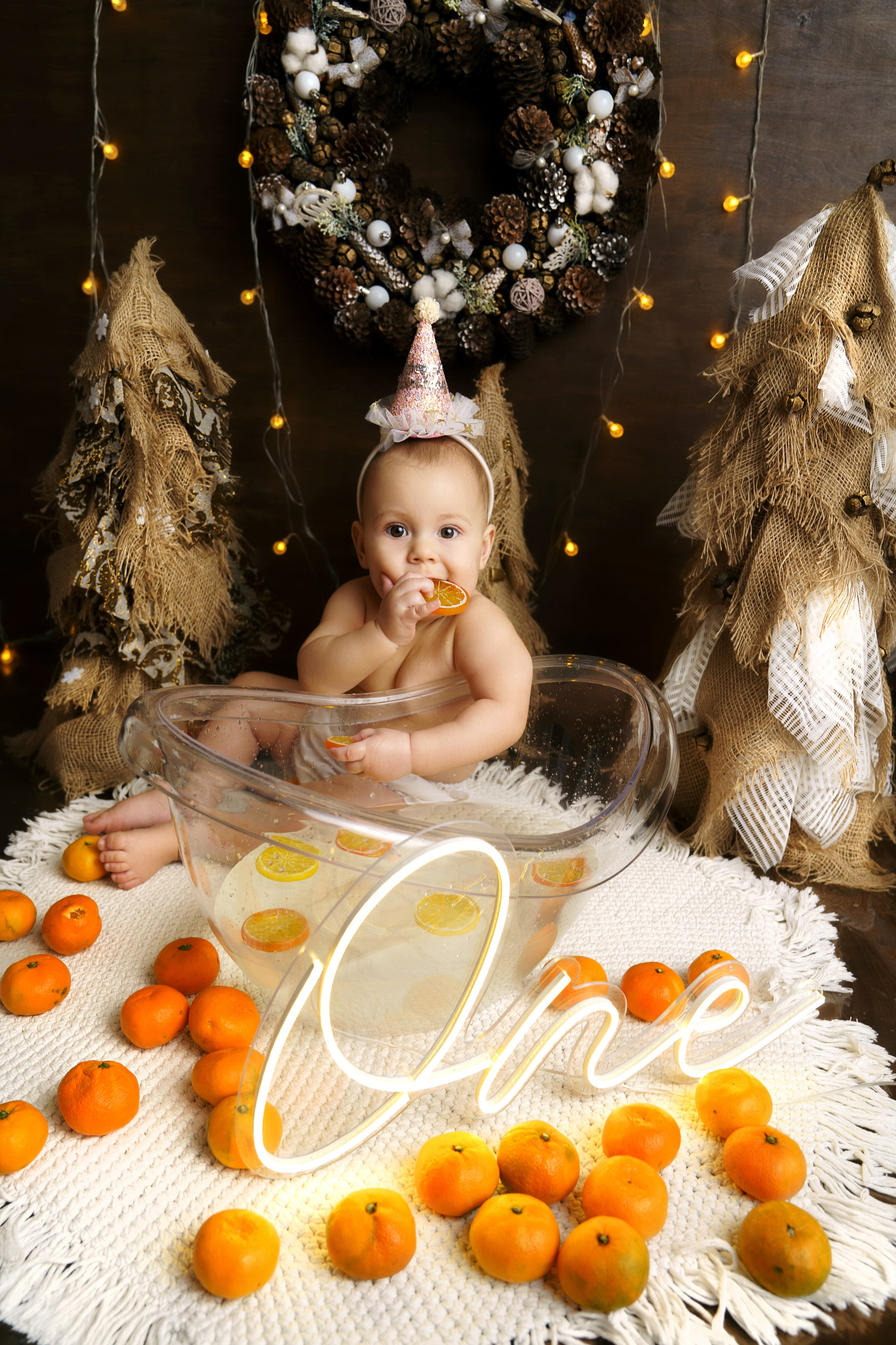 Фотосессия ГОДОВАСИЕ. Фотограф новорожденных, детей до года и беременных в Симферополе