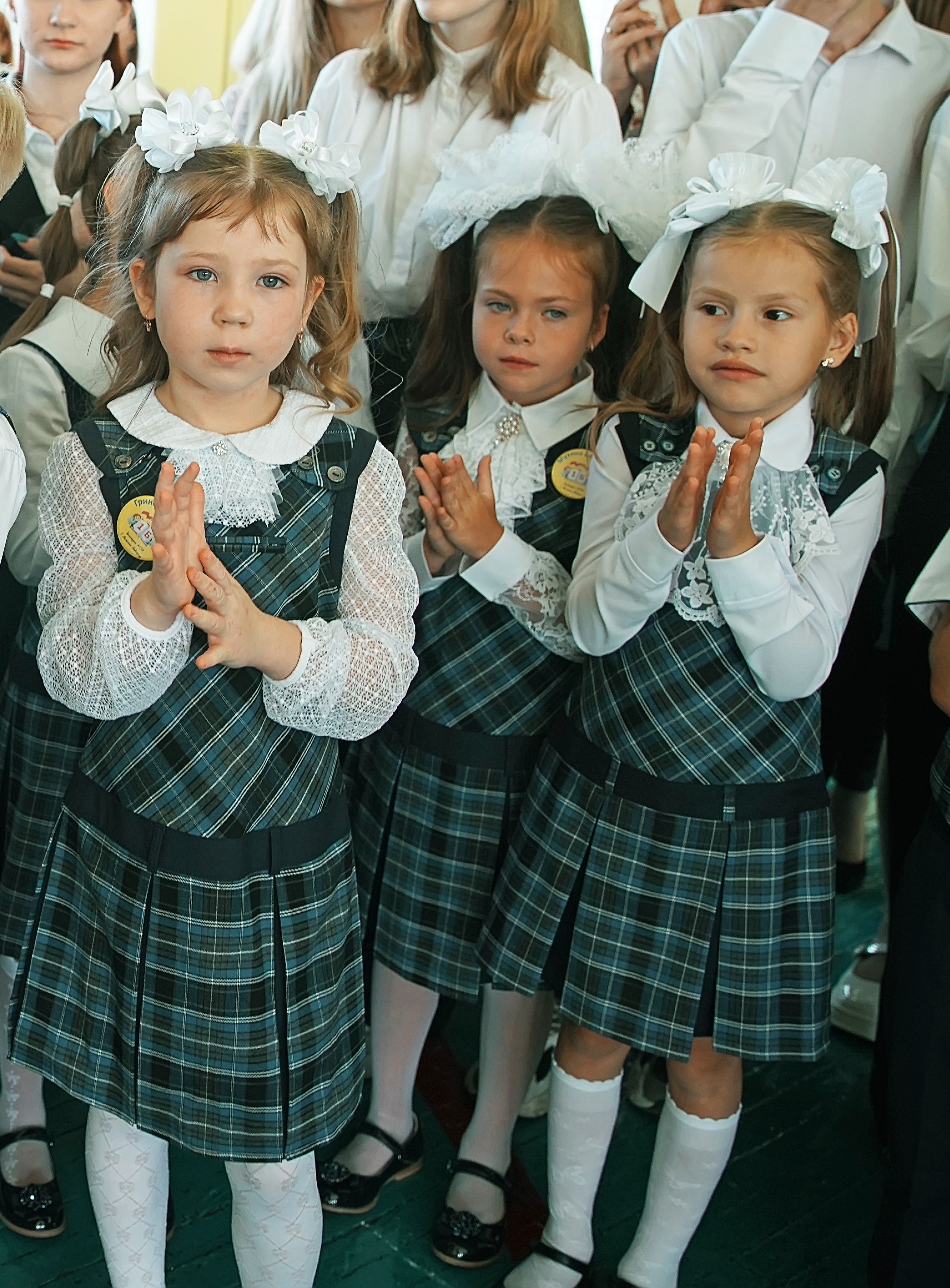 Первый класс линейка, в классе, портреты. Семейный и детский фотограф в Нижнем Новгороде