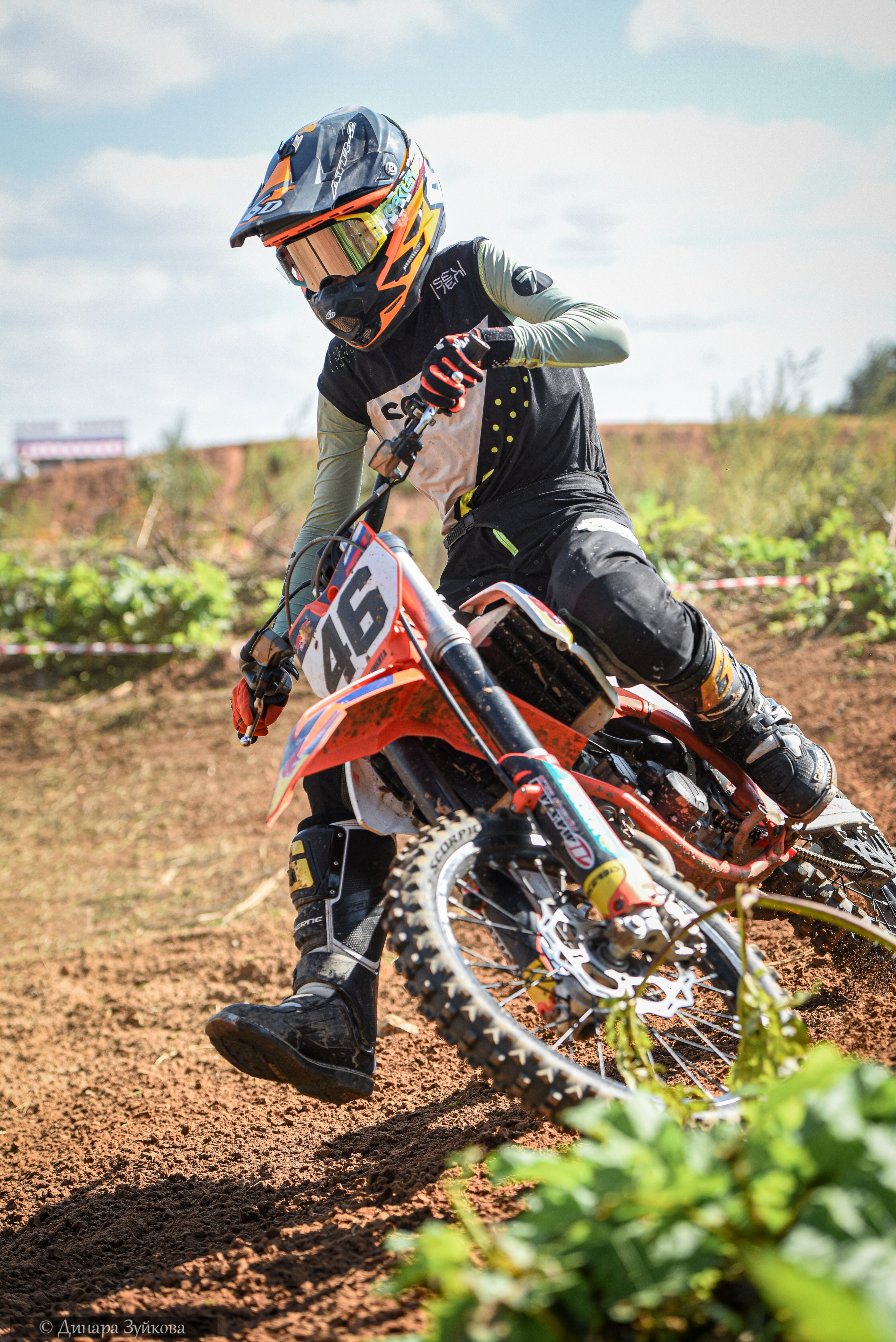 3 этап чемпионата НО по мотокроссу г. Чкаловск. Мотофотограф в Нижнем Новгороде Динара Зуйкова