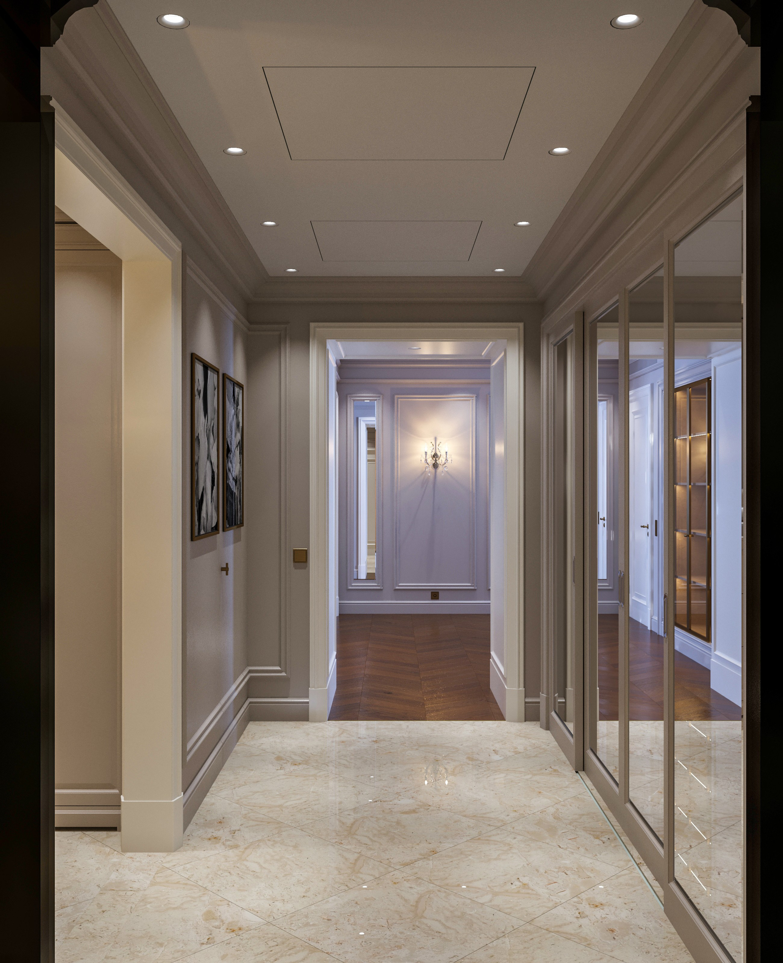 Квартира 163 кв.м в Ж.К. «Олимпия». Антон Пичкур — архитектор