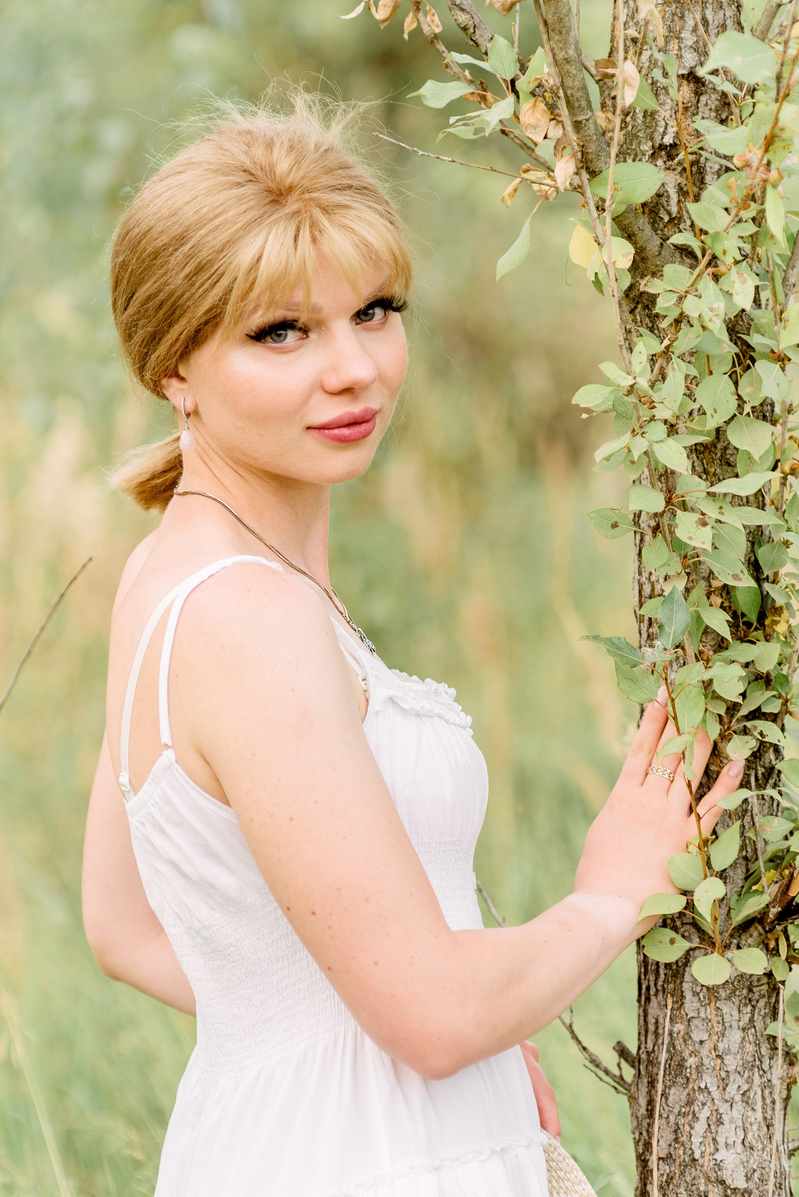 В поле. Фотограф Юлия Попова