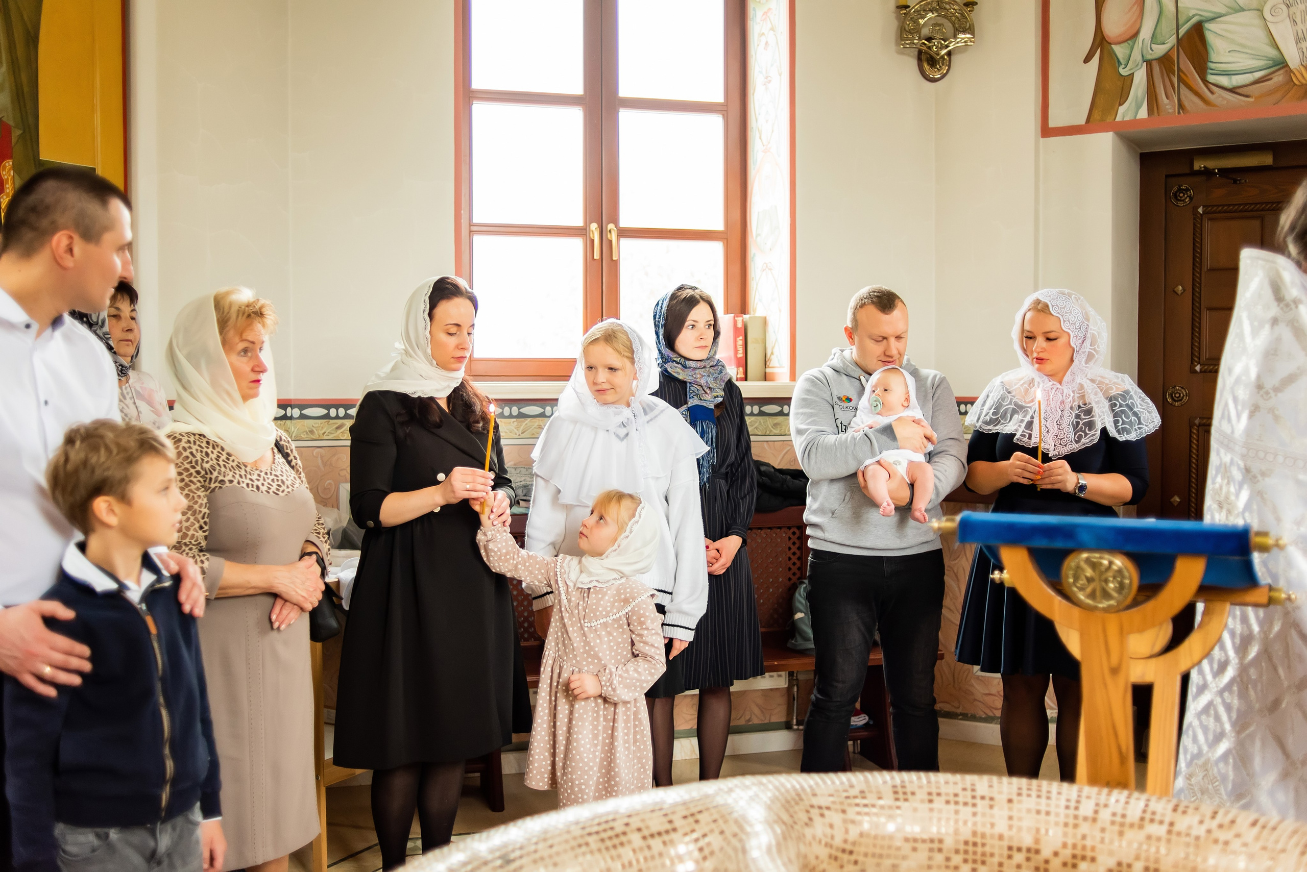 Крещение Владислава. Фотограф Юлия Попова