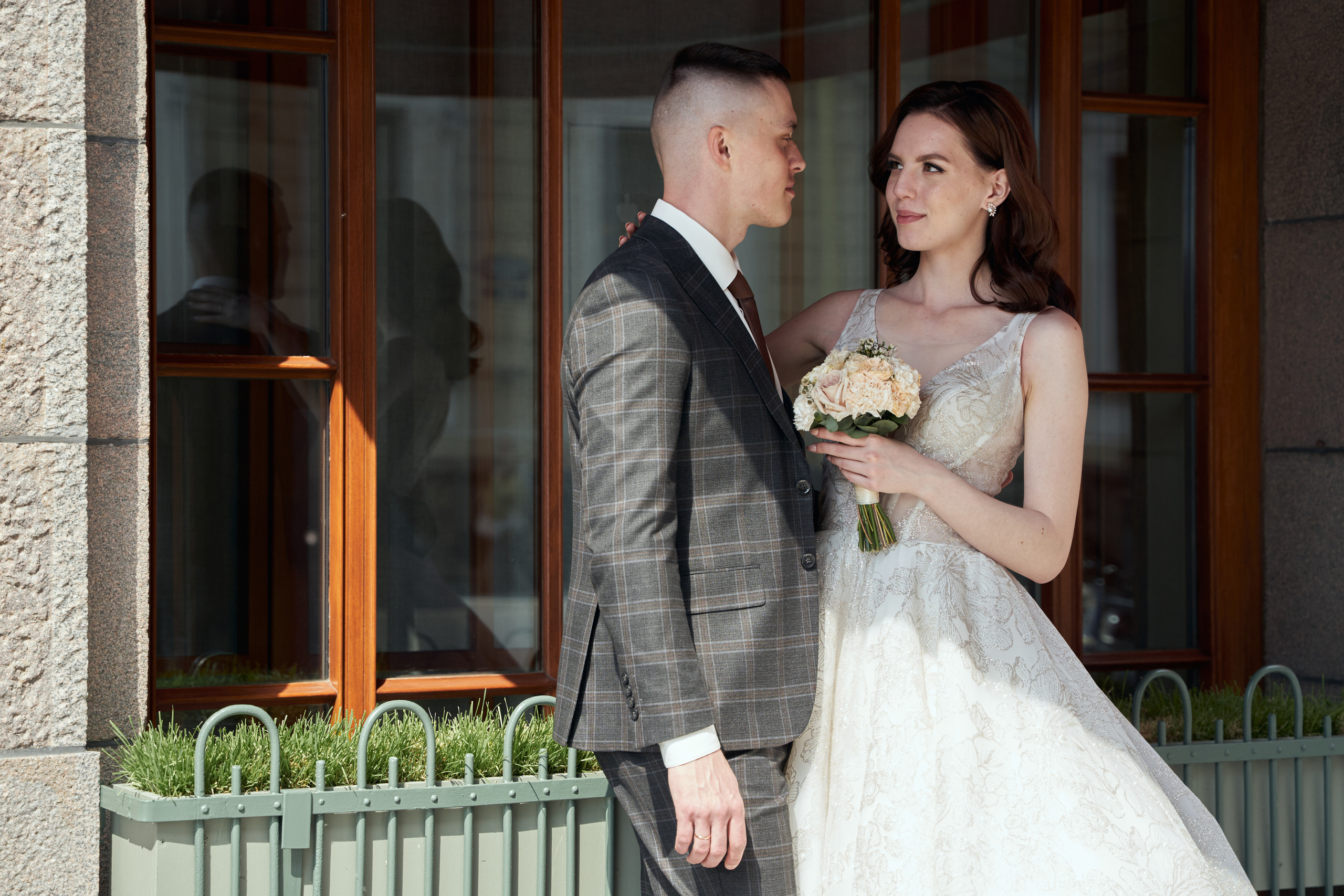 Свадебная фотосессия у Исаакиевского. Свадебный и Репортажный фотограф в Санкт-Петербурге Дмитрий Бирцев