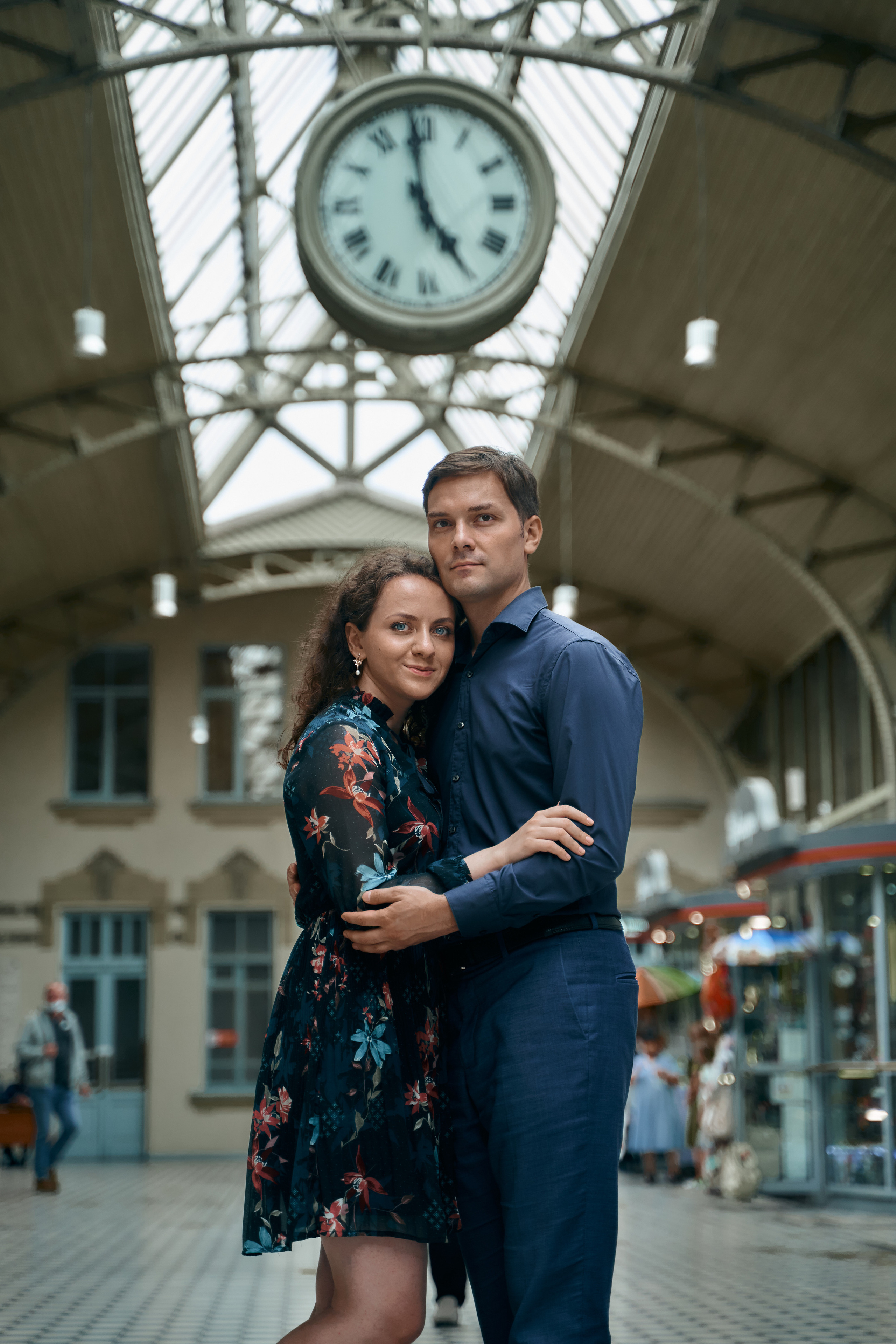 Фотосессия для двоих на Витебском вокзале. Свадебный и Репортажный фотограф в Санкт-Петербурге Дмитрий Бирцев