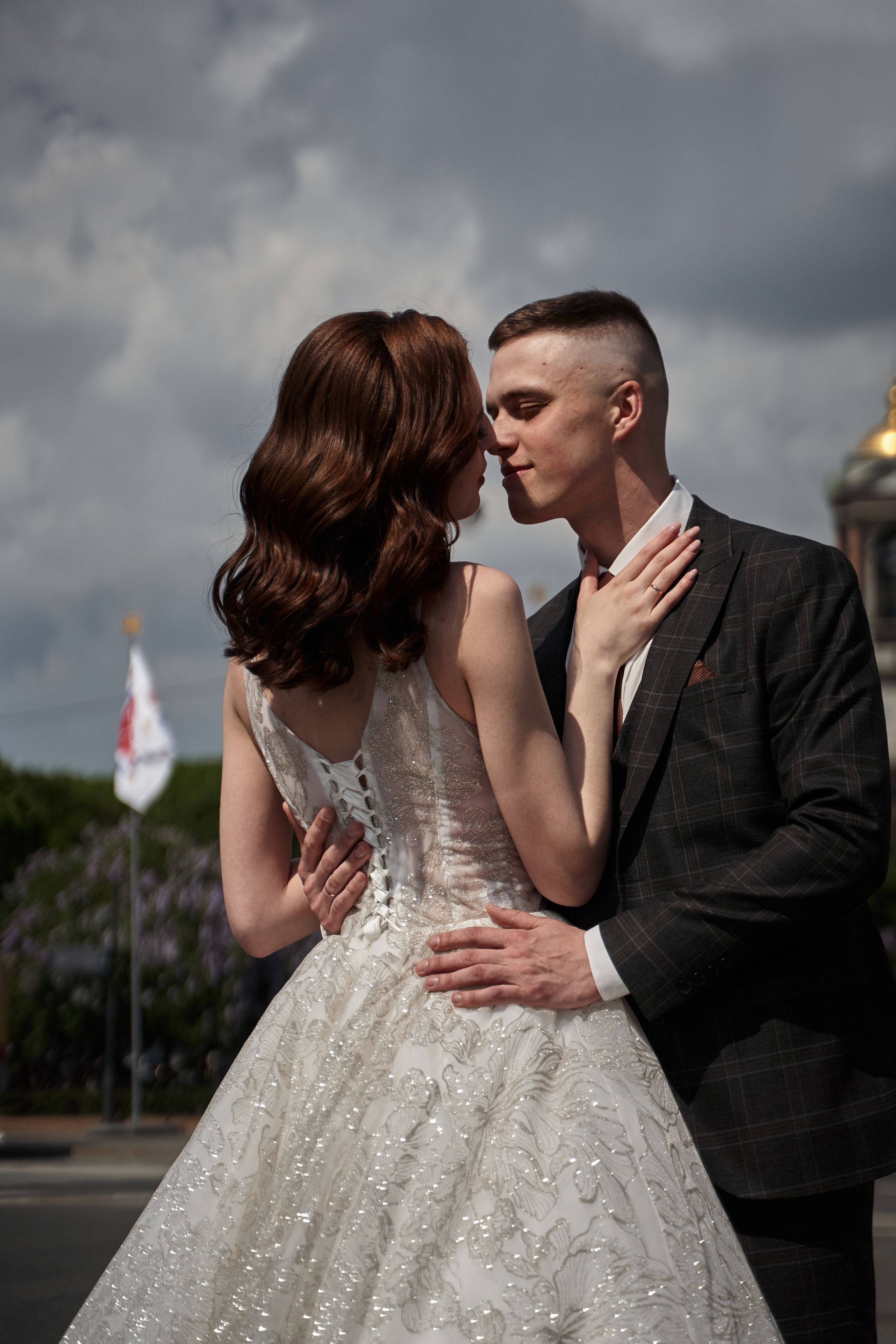 Свадебная фотосессия у Исаакиевского. Свадебный и Репортажный фотограф в Санкт-Петербурге Дмитрий Бирцев