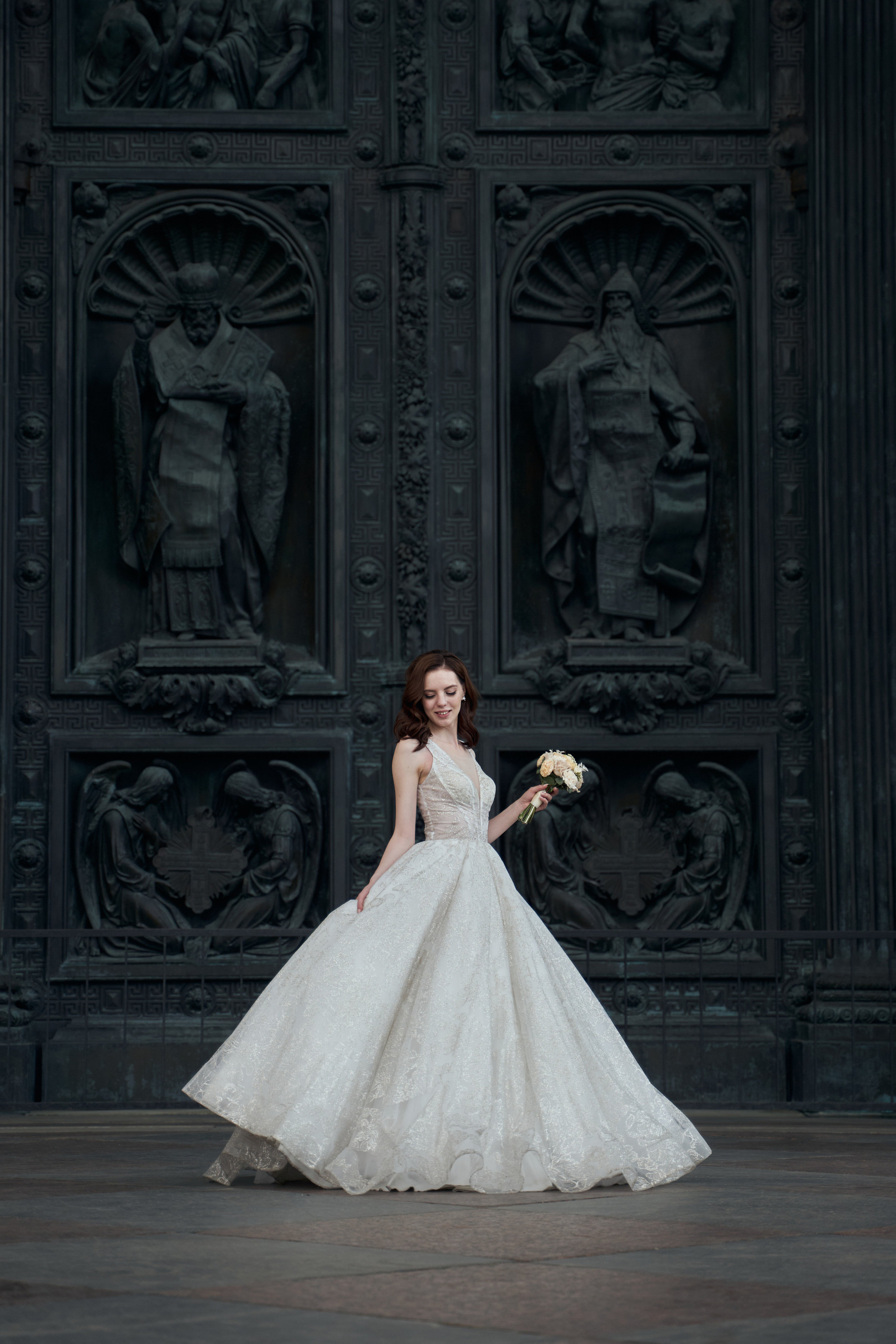 Свадебная фотосессия у Исаакиевского. Свадебный и Репортажный фотограф в Санкт-Петербурге Дмитрий Бирцев